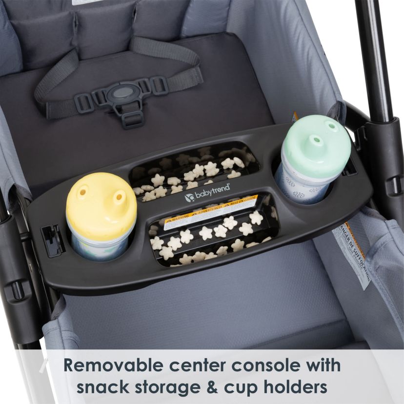 Baby Trend Expedition 2-in-1 Stroller Wagon PLUS - Ultra Gray