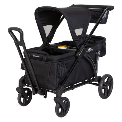 Kids Baby Trend Expedition 2-in-1 Stroller Wagon PLUS - Ultra Black