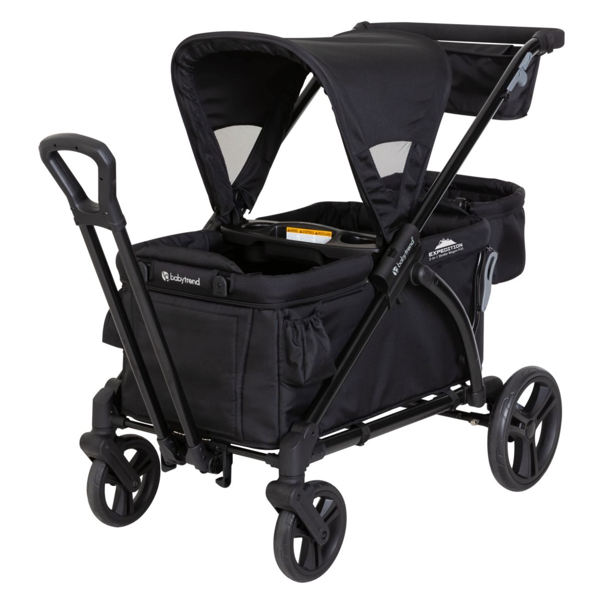 Baby Trend Expedition 2-in-1 Stroller Wagon PLUS - Ultra Black