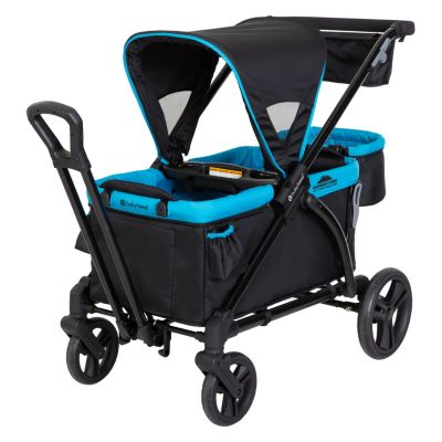Baby Trend Kids Expedition 2-In-1 Stroller Wagon Plus - Ultra Marine