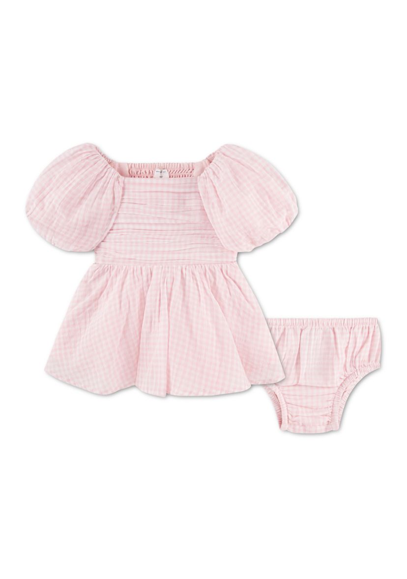 abercrombie kids baby emerson gauze puff sleeve dress | Belk