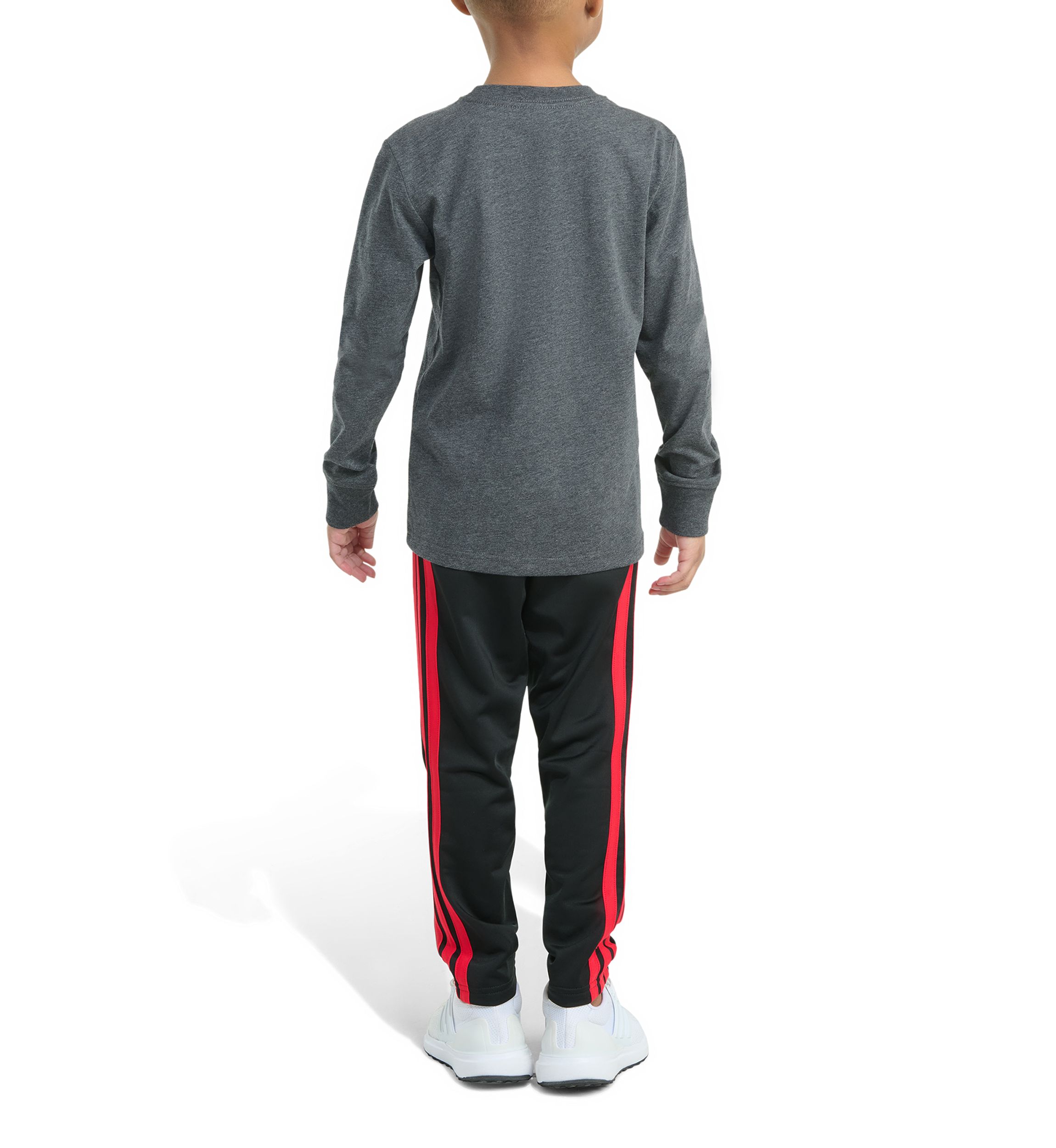 Toddler Boys Two Piece Long Sleeve Sport Graphic T-Shirt and Pants Set