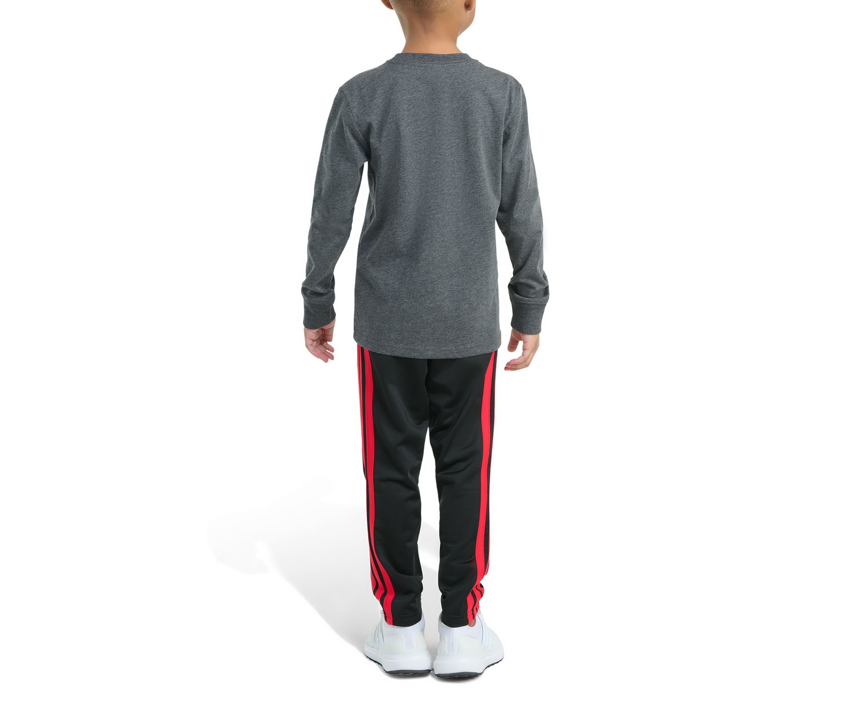 Toddler Boys Two Piece Long Sleeve Sport Graphic T-Shirt and Pants Set