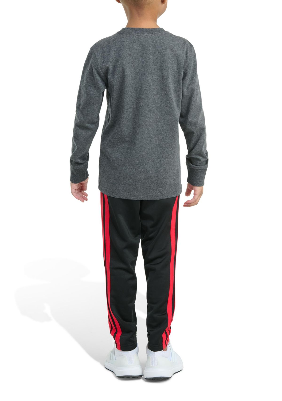 Baby Boys Two Piece Long Sleeve Sport Graphic T-Shirt & Pants Set