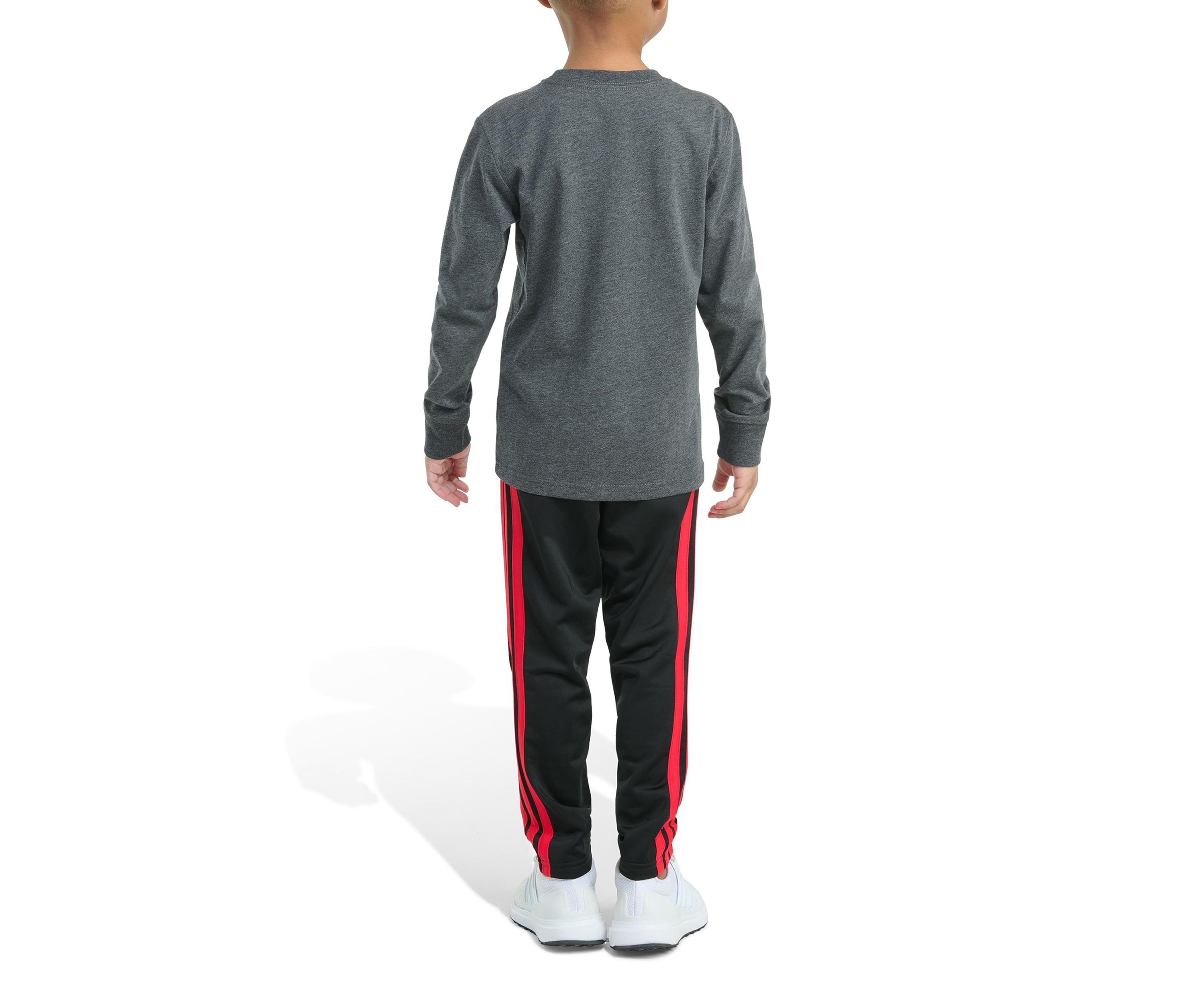 Baby Boys Two Piece Long Sleeve Sport Graphic T-Shirt & Pants Set