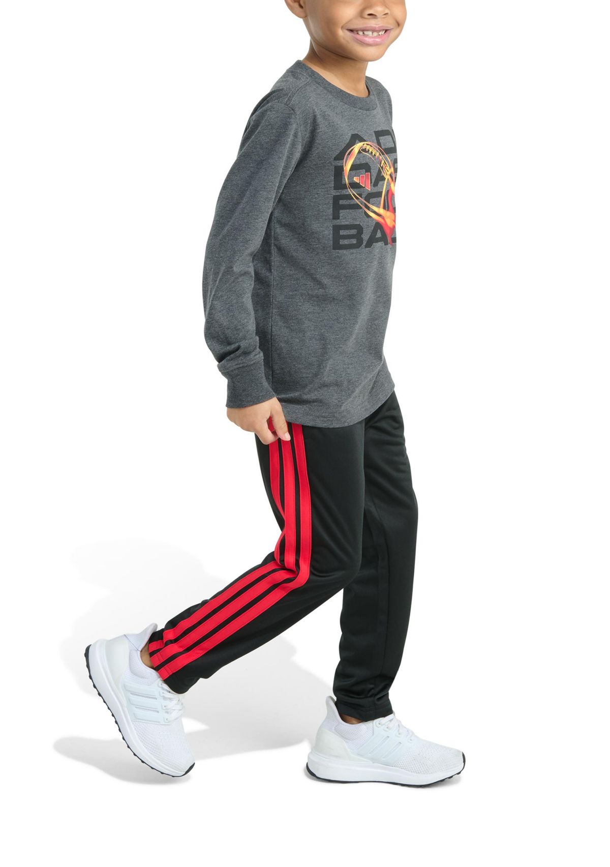 Baby Boys Two Piece Long Sleeve Sport Graphic T-Shirt & Pants Set