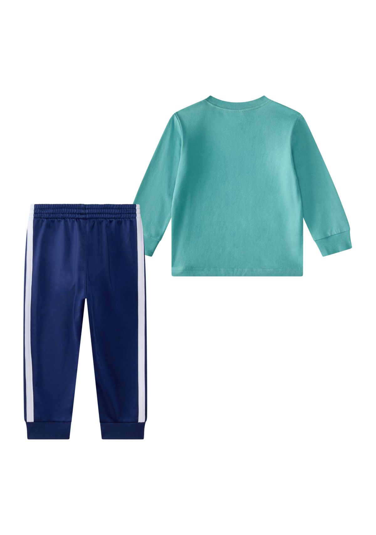 Baby Boys Two Piece Long Sleeve Graphic Cotton T-Shirt and Joggers Set