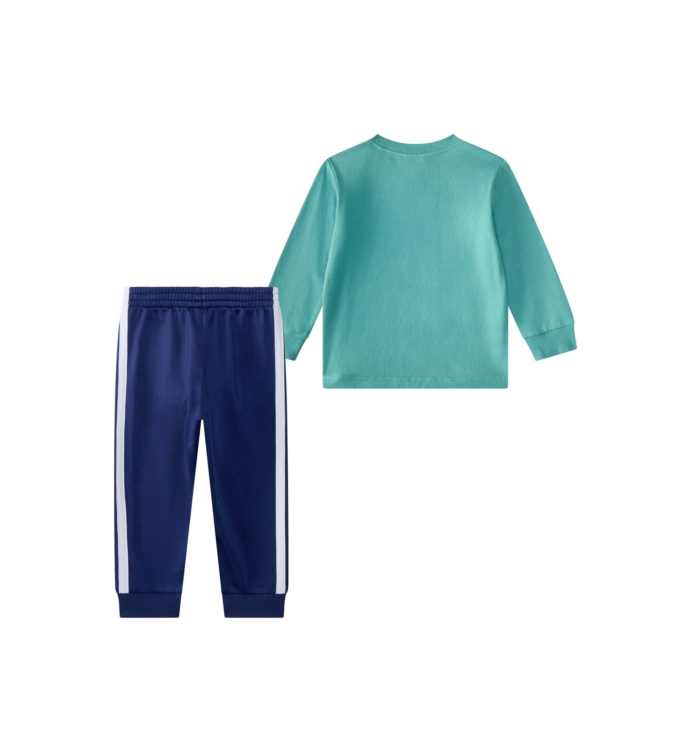 Baby Boys Two Piece Long Sleeve Graphic Cotton T-Shirt and Joggers Set