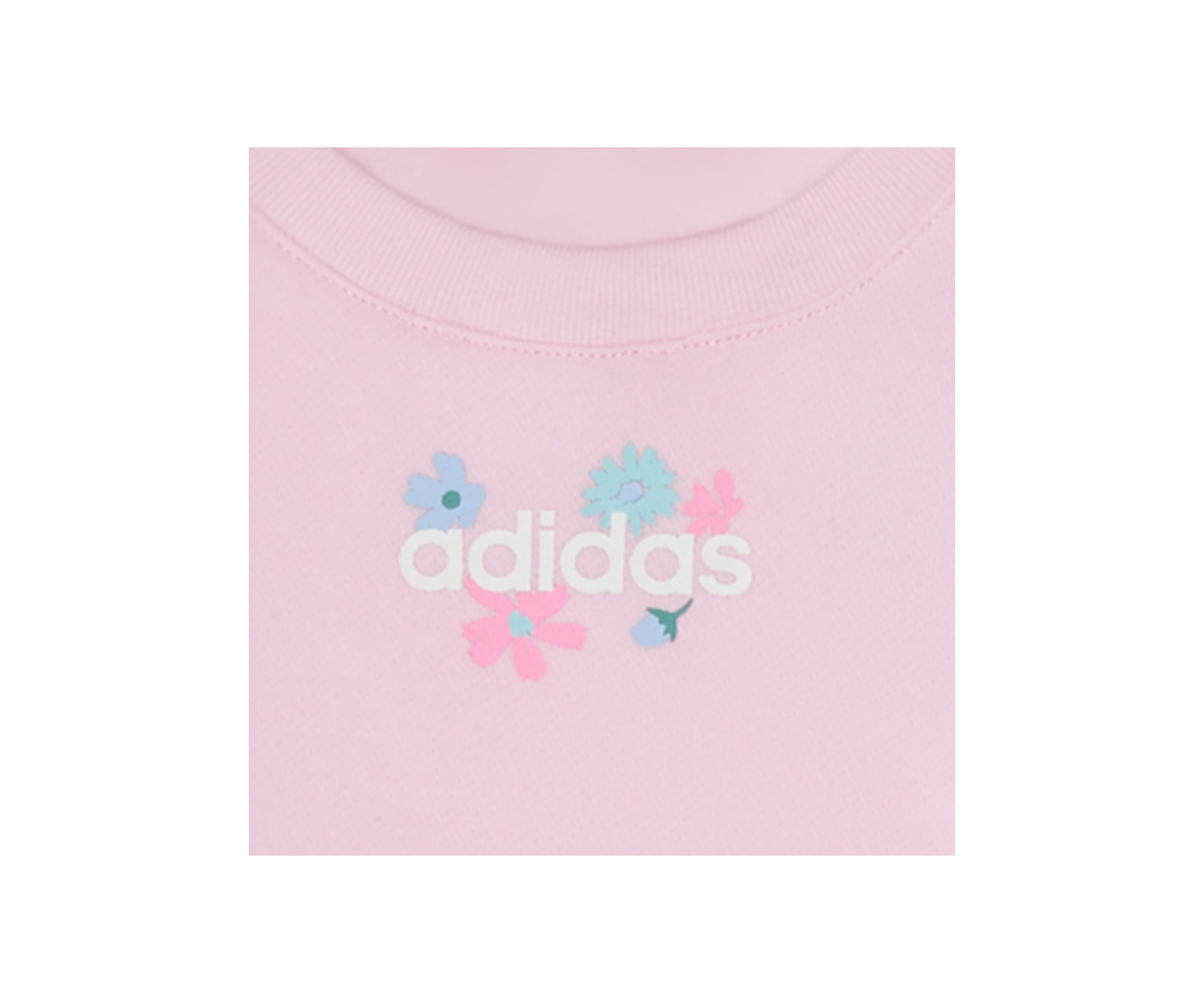Baby Girls Two Piece Long Sleeve Crew Neck Fleece Pullover and Ribbed Flare Pants Set