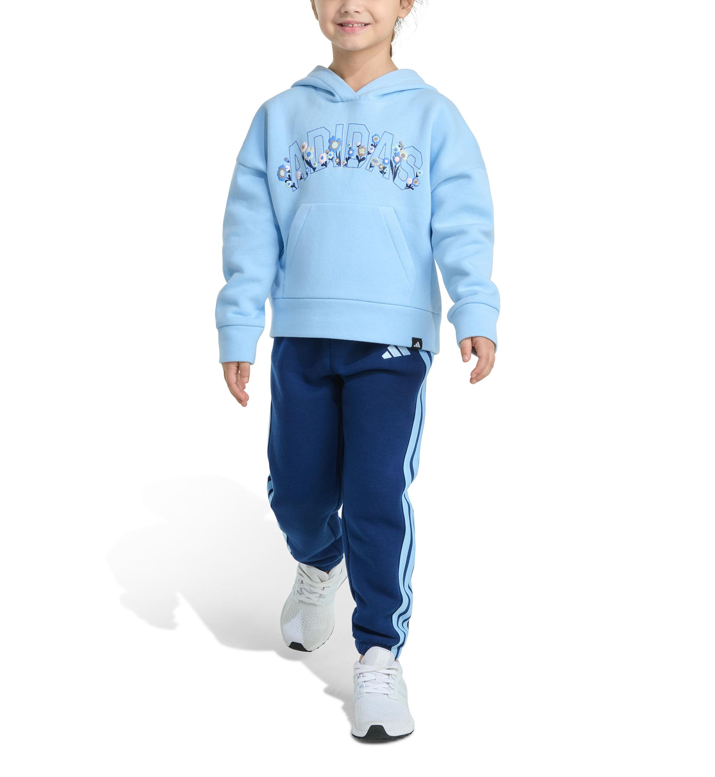 Toddler Boys Two Piece Long Sleeve Hooded Pullover & Joggers Set