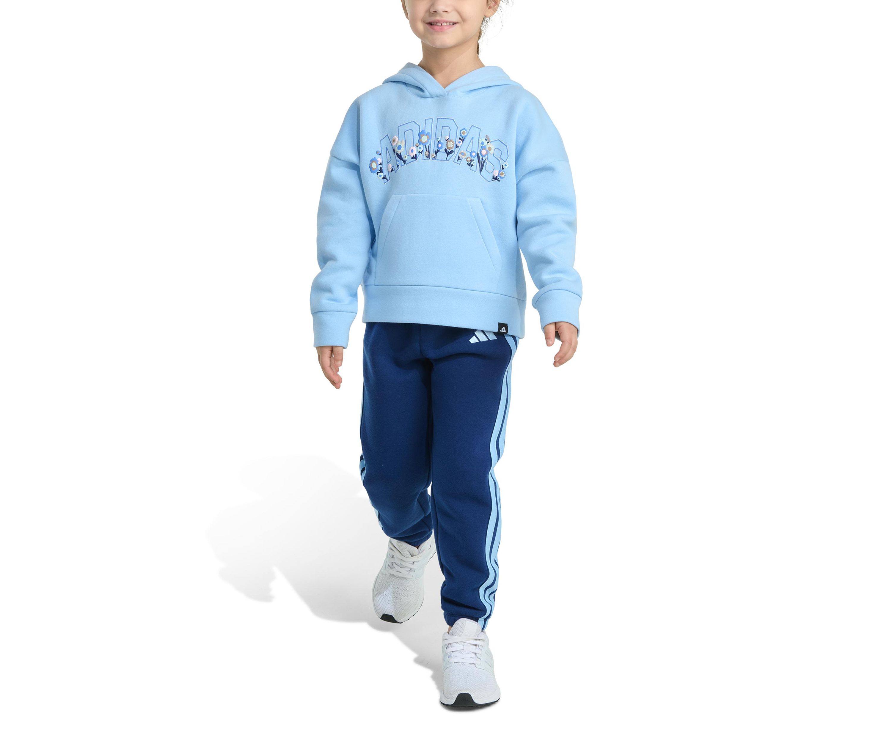 Toddler Boys Two Piece Long Sleeve Hooded Pullover & Joggers Set