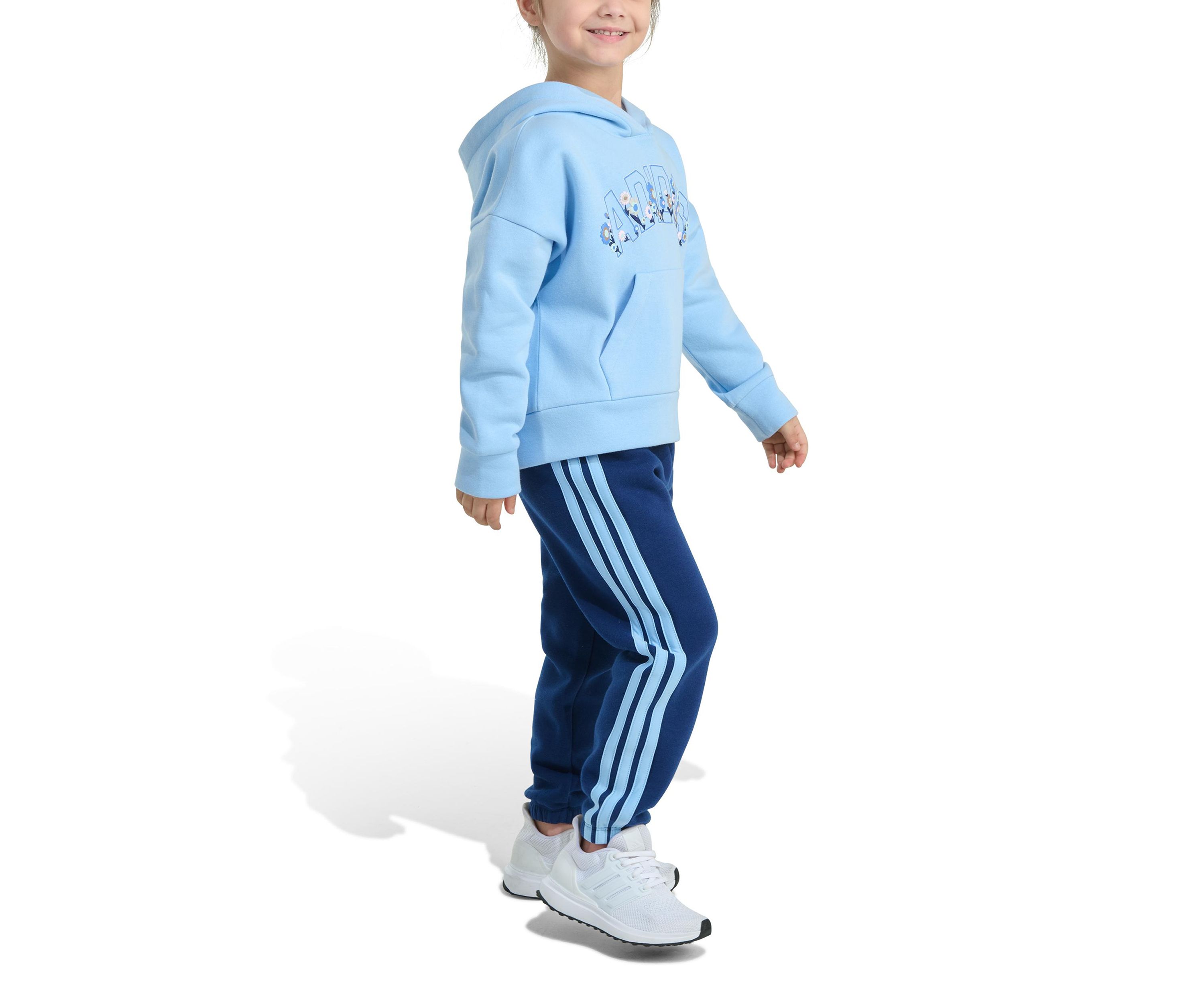 Toddler Boys Two Piece Long Sleeve Hooded Pullover & Joggers Set
