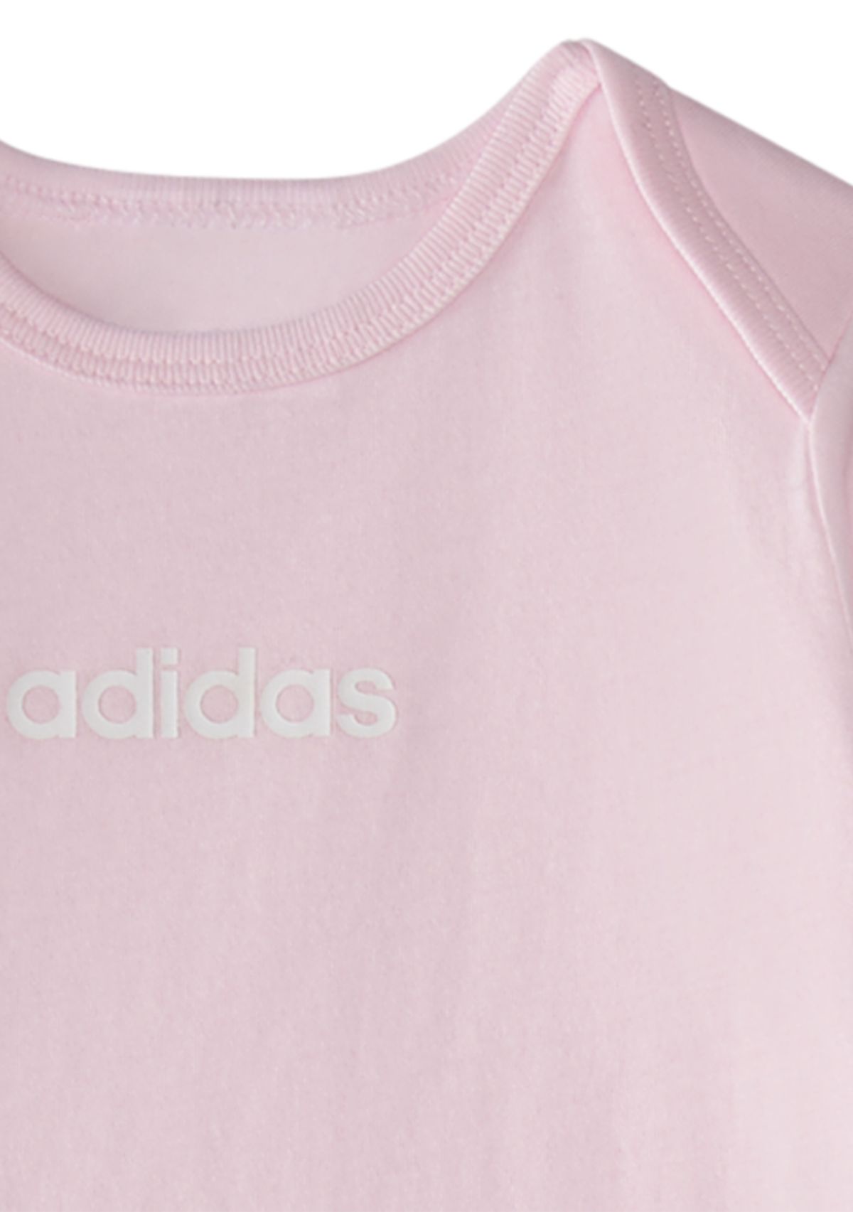 Baby Girls Three Piece Logo Bodysuit & Pants Set