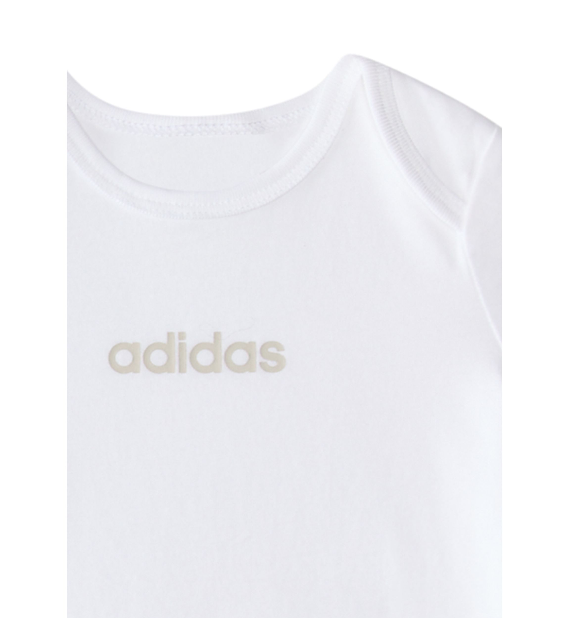 Baby Girls Three Piece Linear Logo Bodysuit & Pants Set
