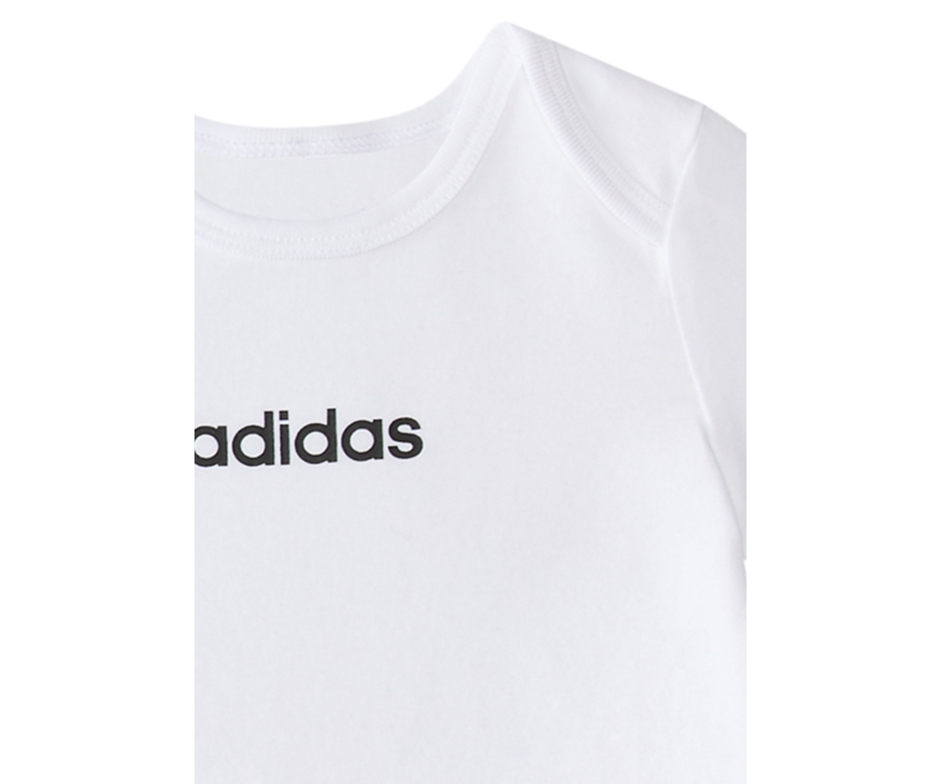 Baby Boys Three Piece Linear Logo Heather Bodysuit & Pants Set