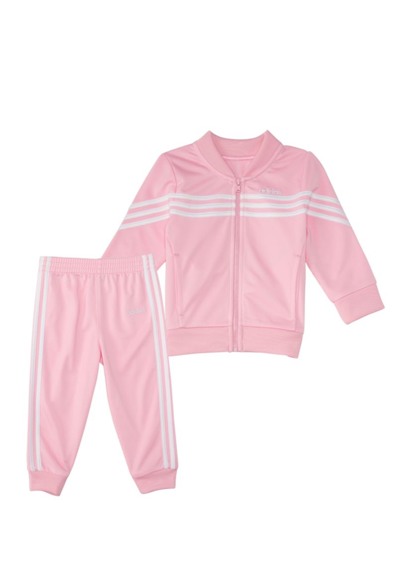 Toddler Girls 2 Piece Linear Tricot Jacket Set
