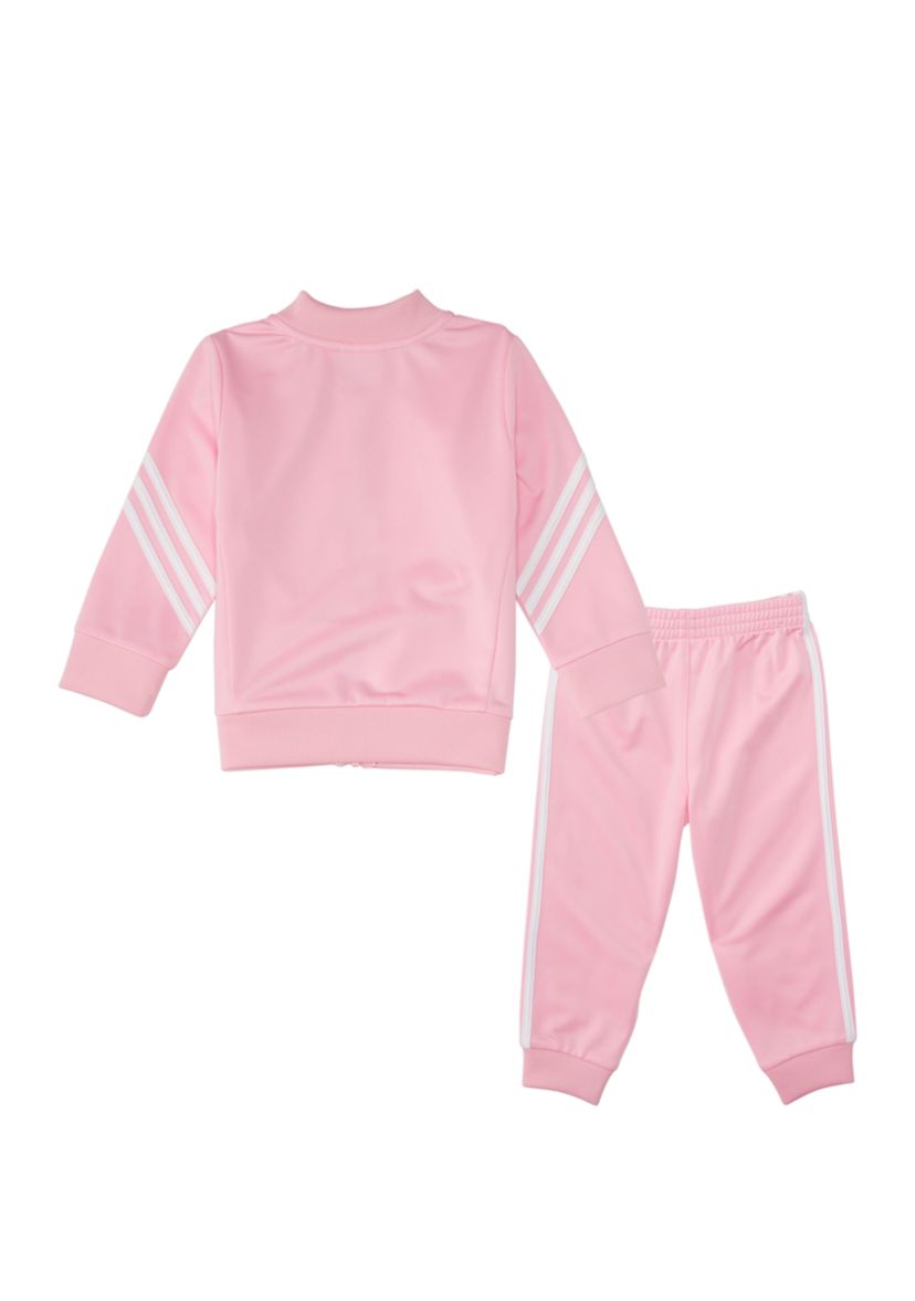 Toddler Girls 2 Piece Linear Tricot Jacket Set