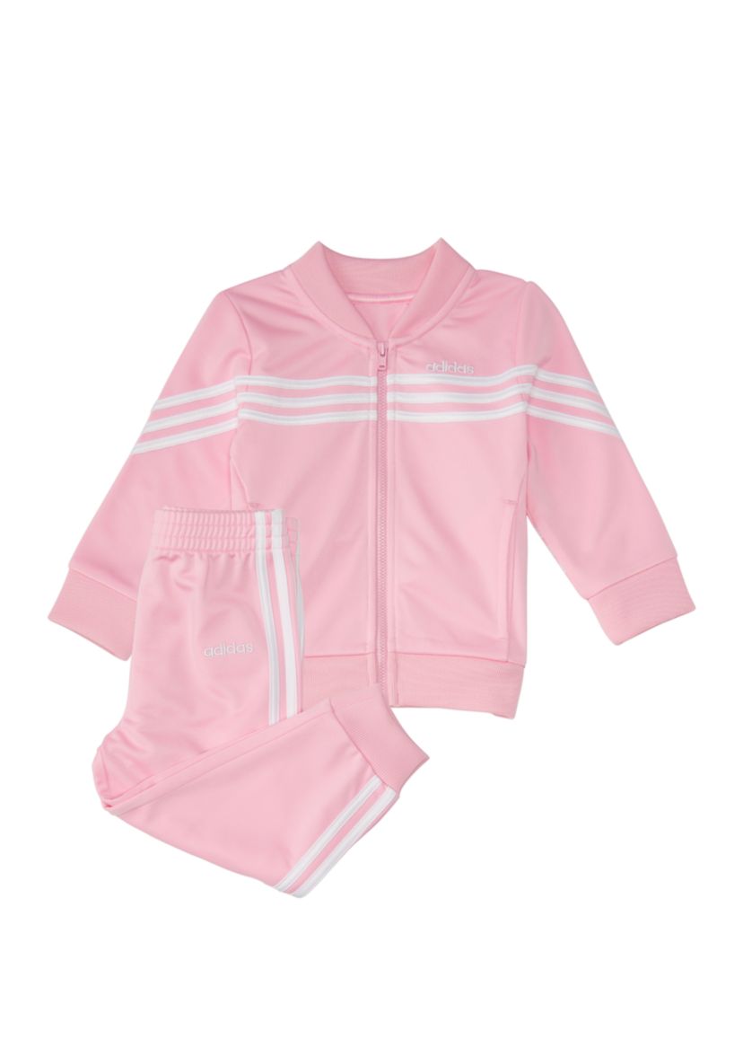 Toddler Girls 2 Piece Linear Tricot Jacket Set