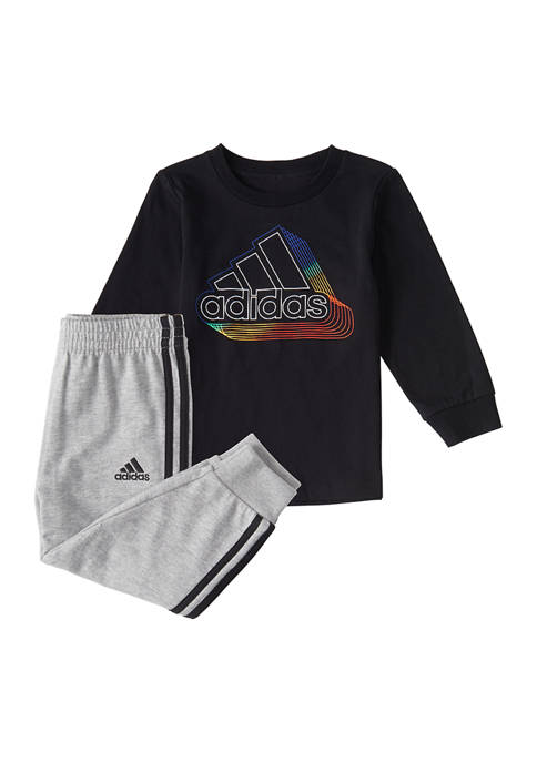 Baby Boys Long Sleeve T-Shirt and Joggers Set 