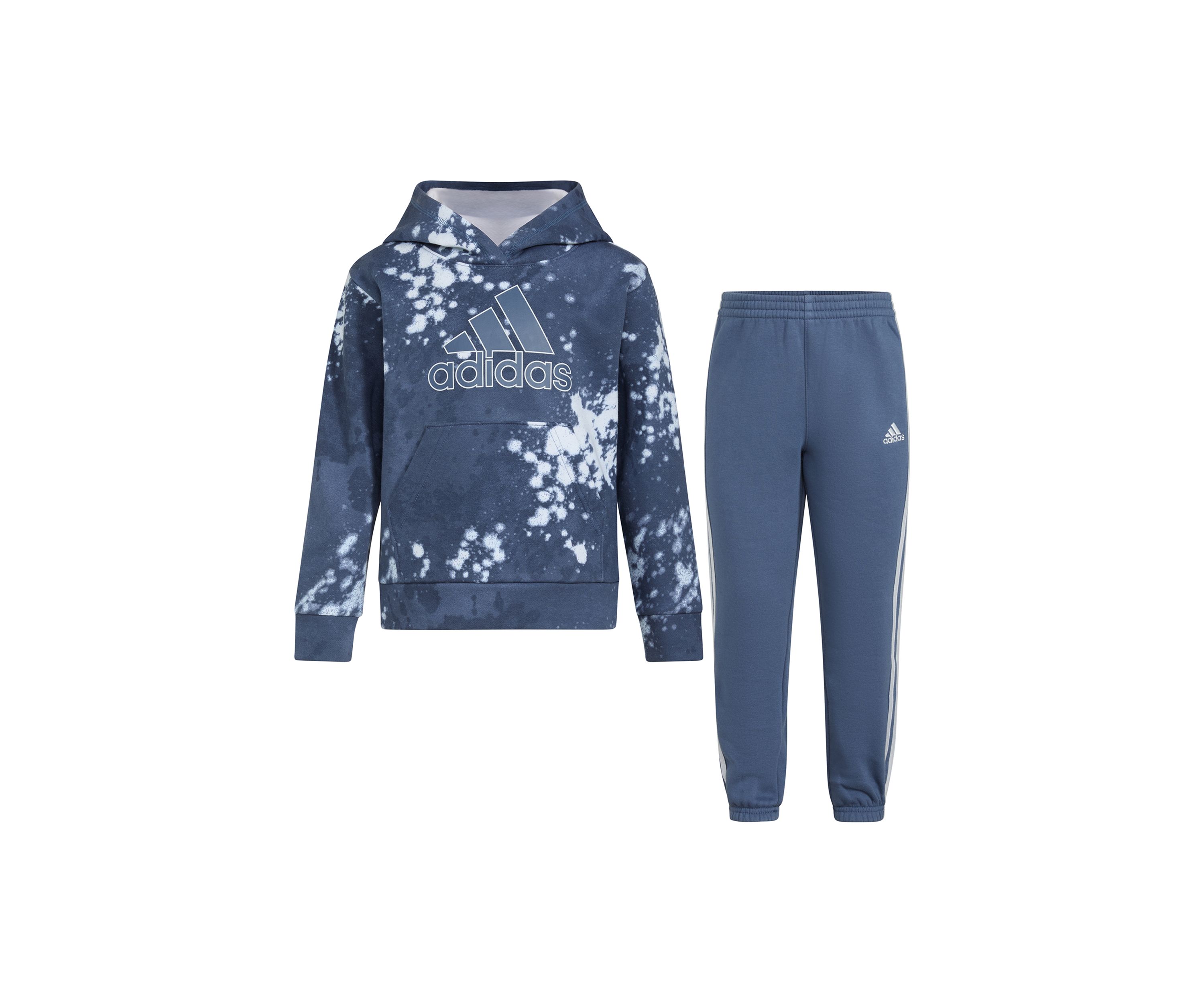 Boys 4-7 2 Piece Printed Hooded Pullover and Joggers Set