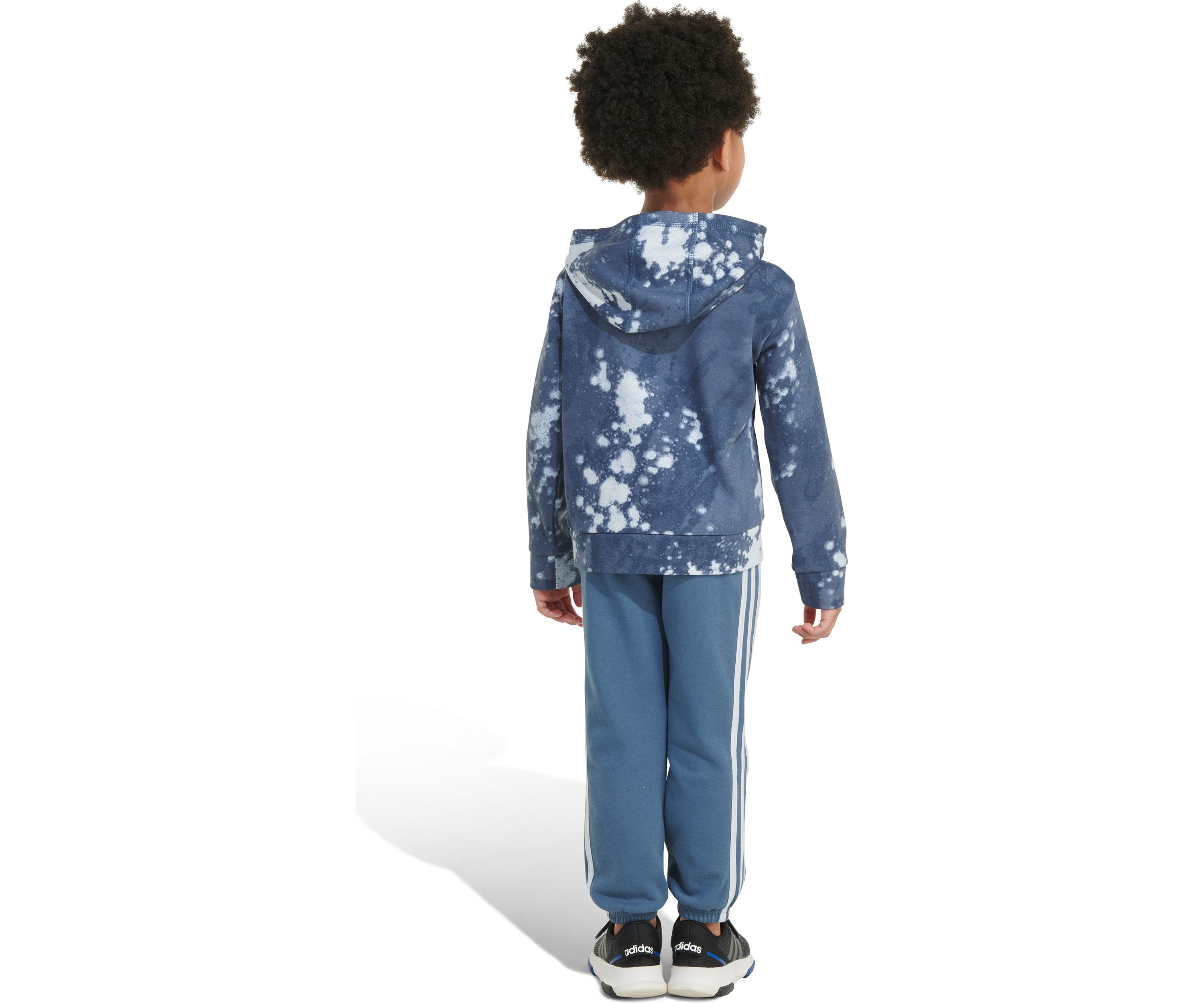 Boys 4-7 2 Piece Printed Hooded Pullover and Joggers Set