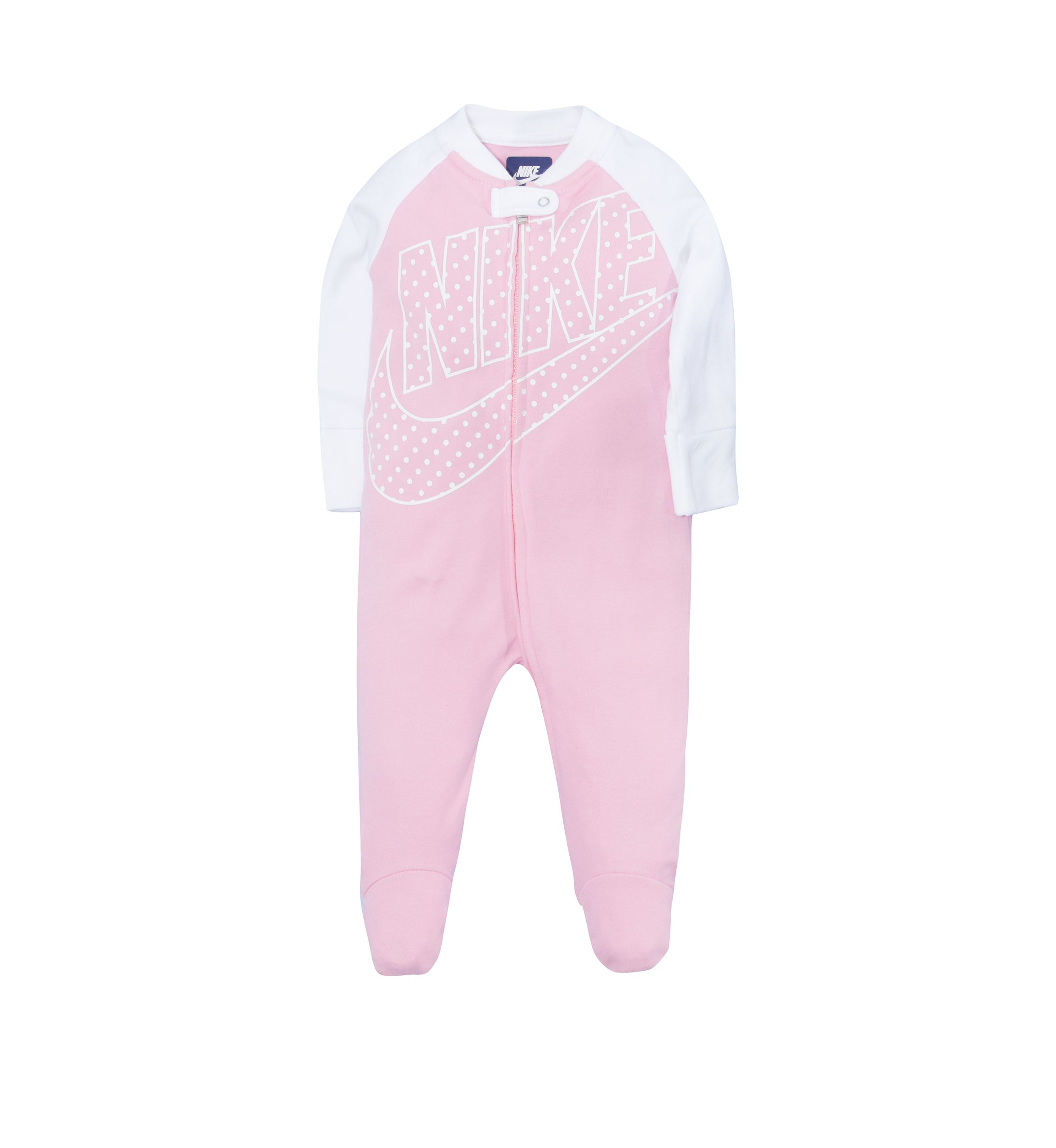 Baby Girls Futura Dot Footed Coverall