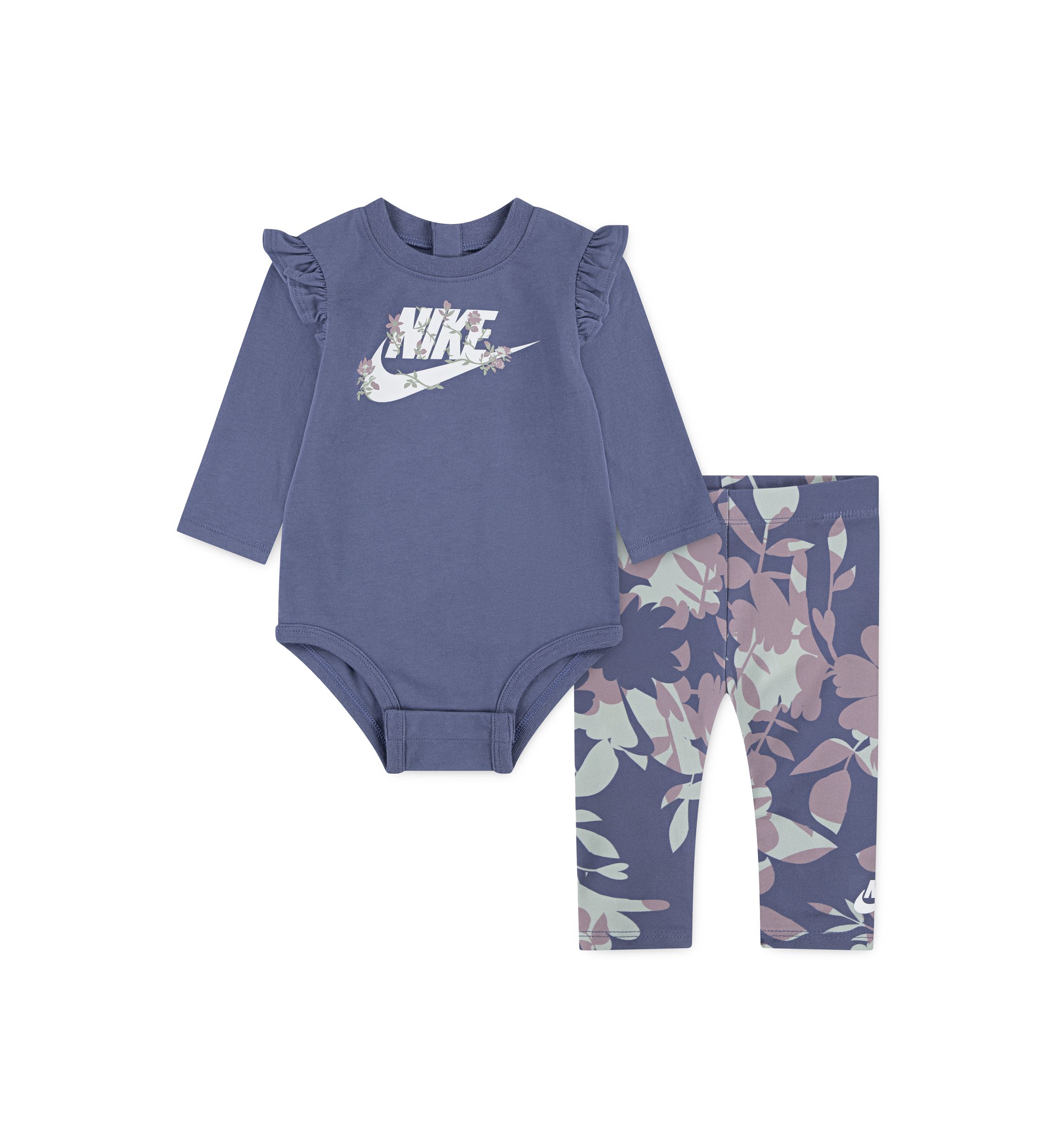 Baby Girls Graphic Bodysuit and Printed Leggings Set