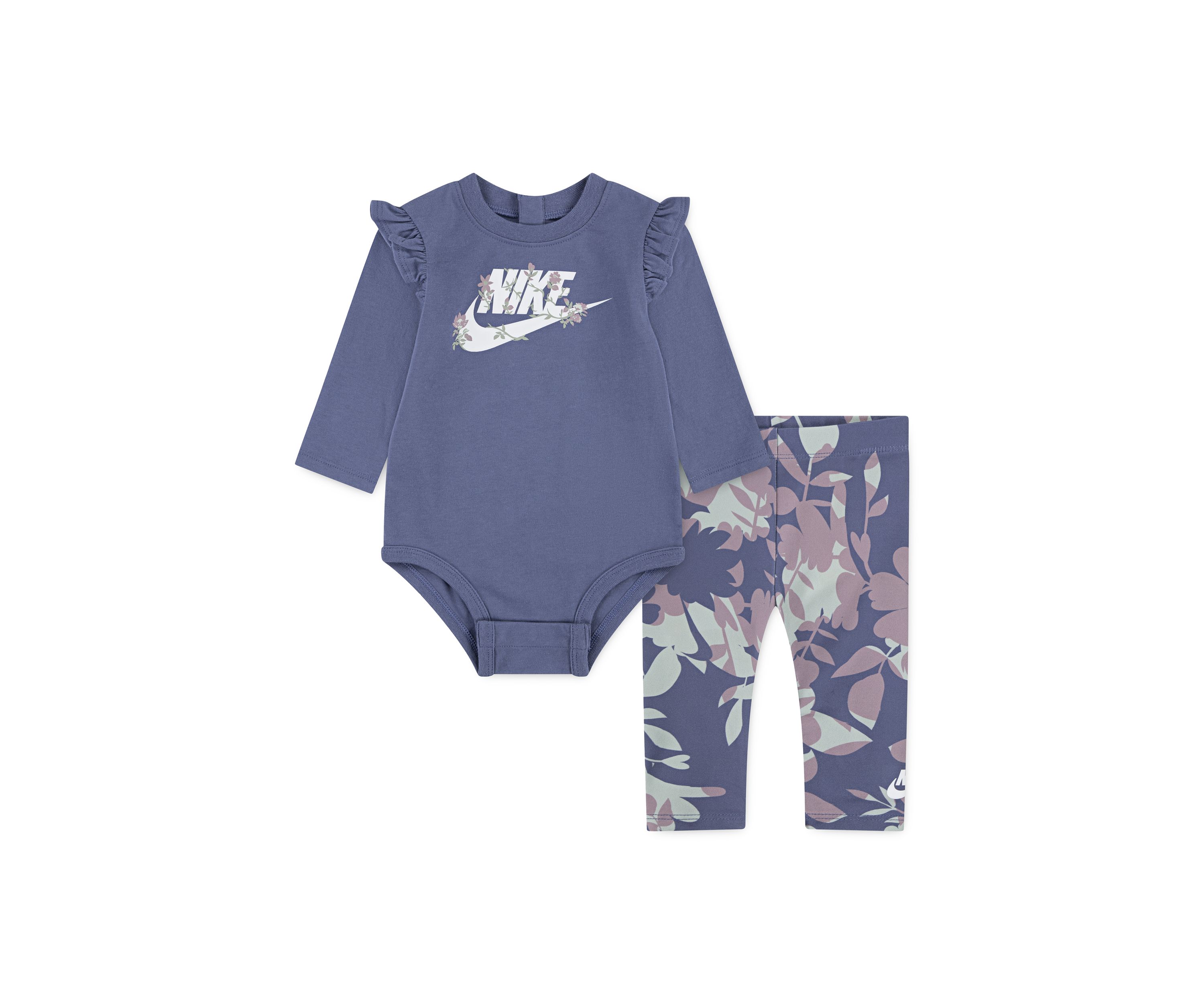 Baby Girls Graphic Bodysuit and Printed Leggings Set