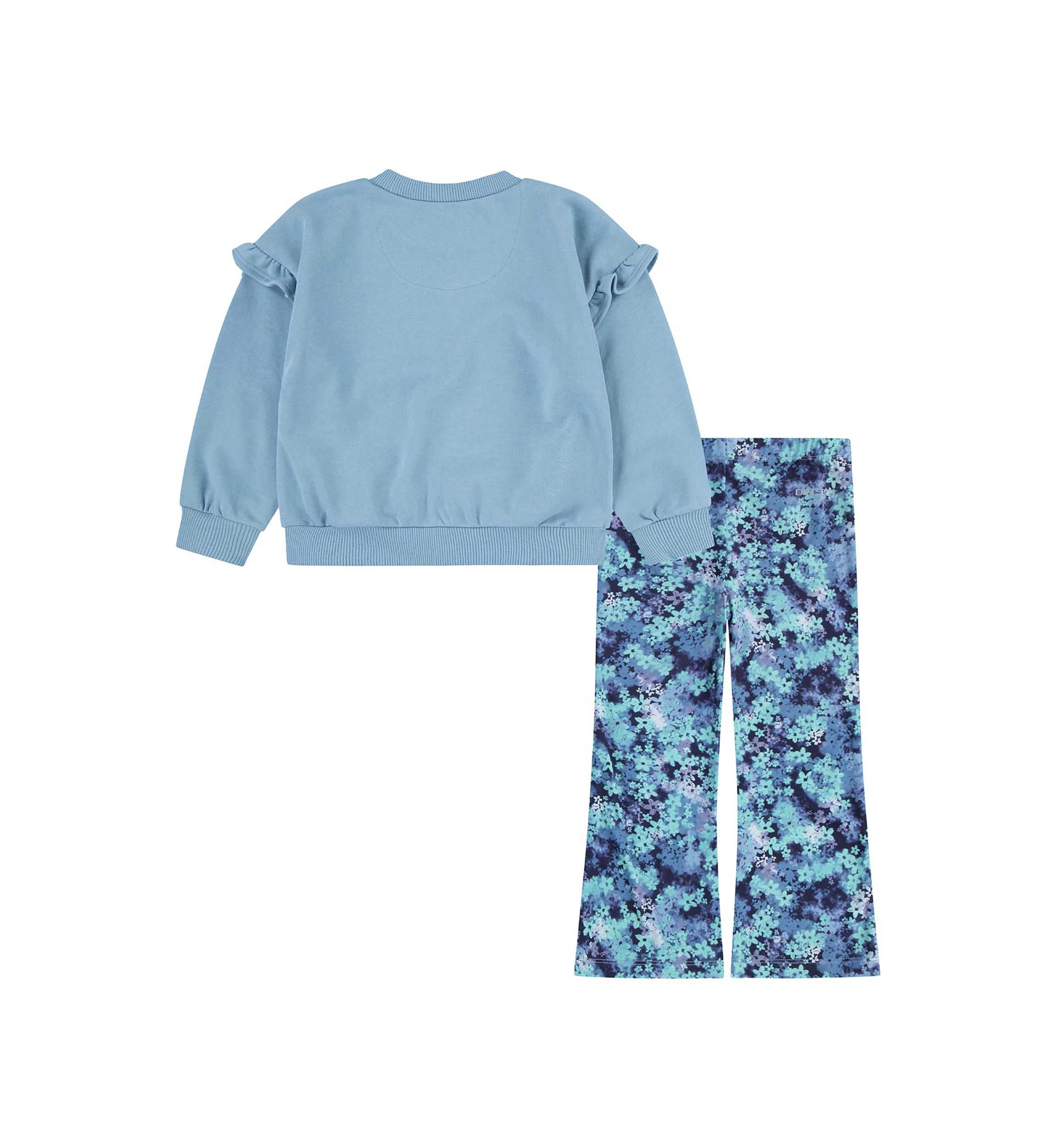 Baby Girls Jersey Knit Sweatshirt and Flared Leggings