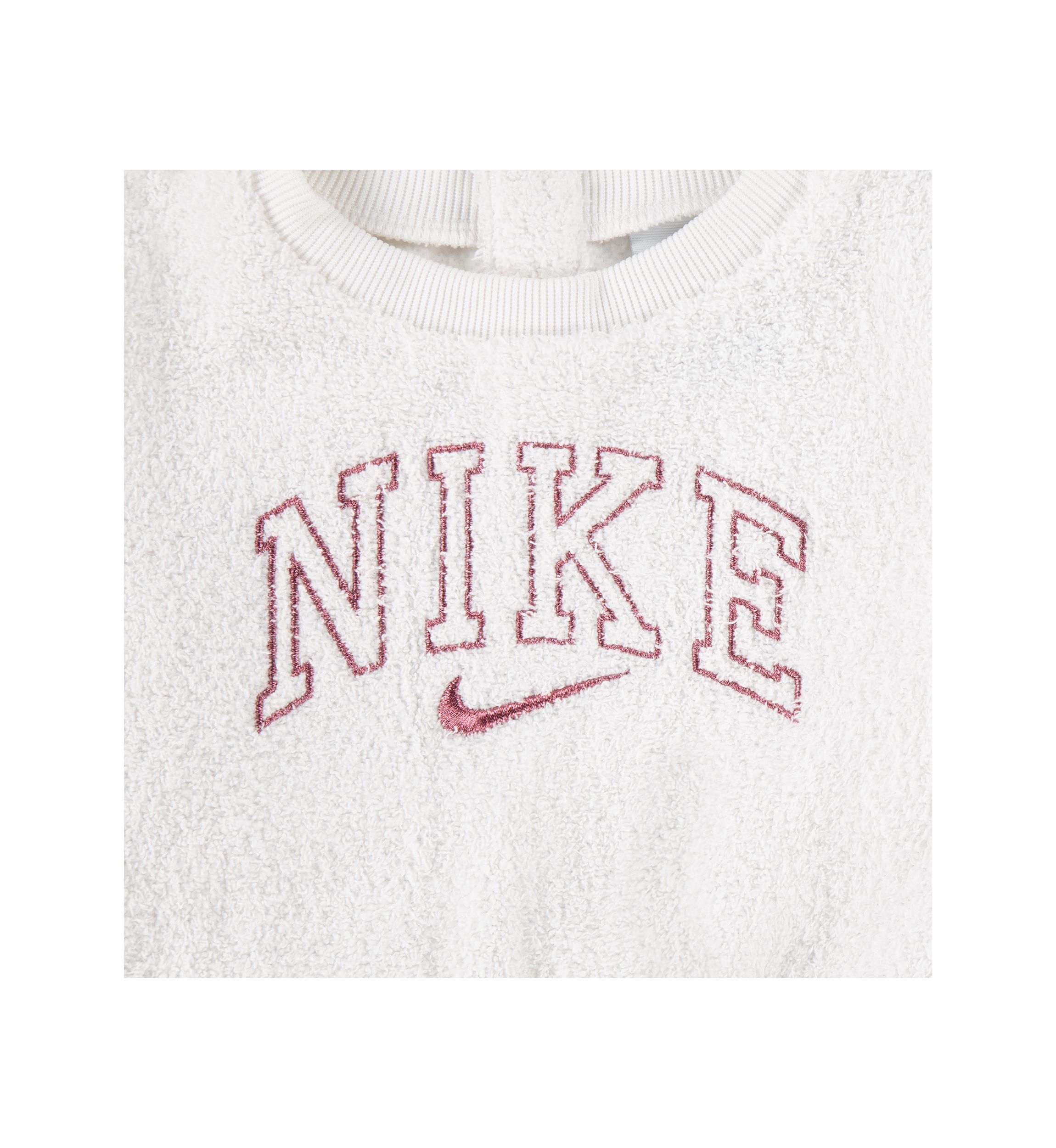 Baby Girls Swoosh Spirit Graphic Sweatshirt and Pants Set