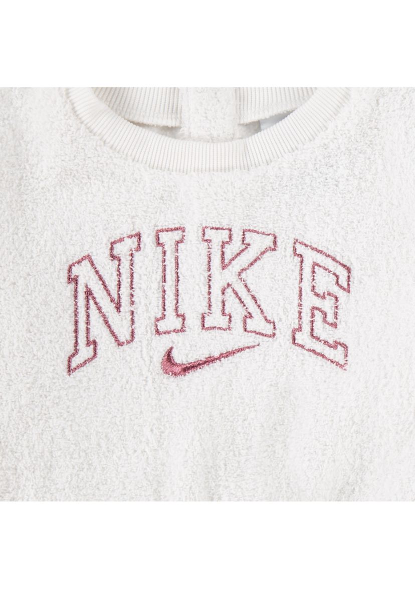 Baby Girls Swoosh Spirit Graphic Sweatshirt and Pants Set