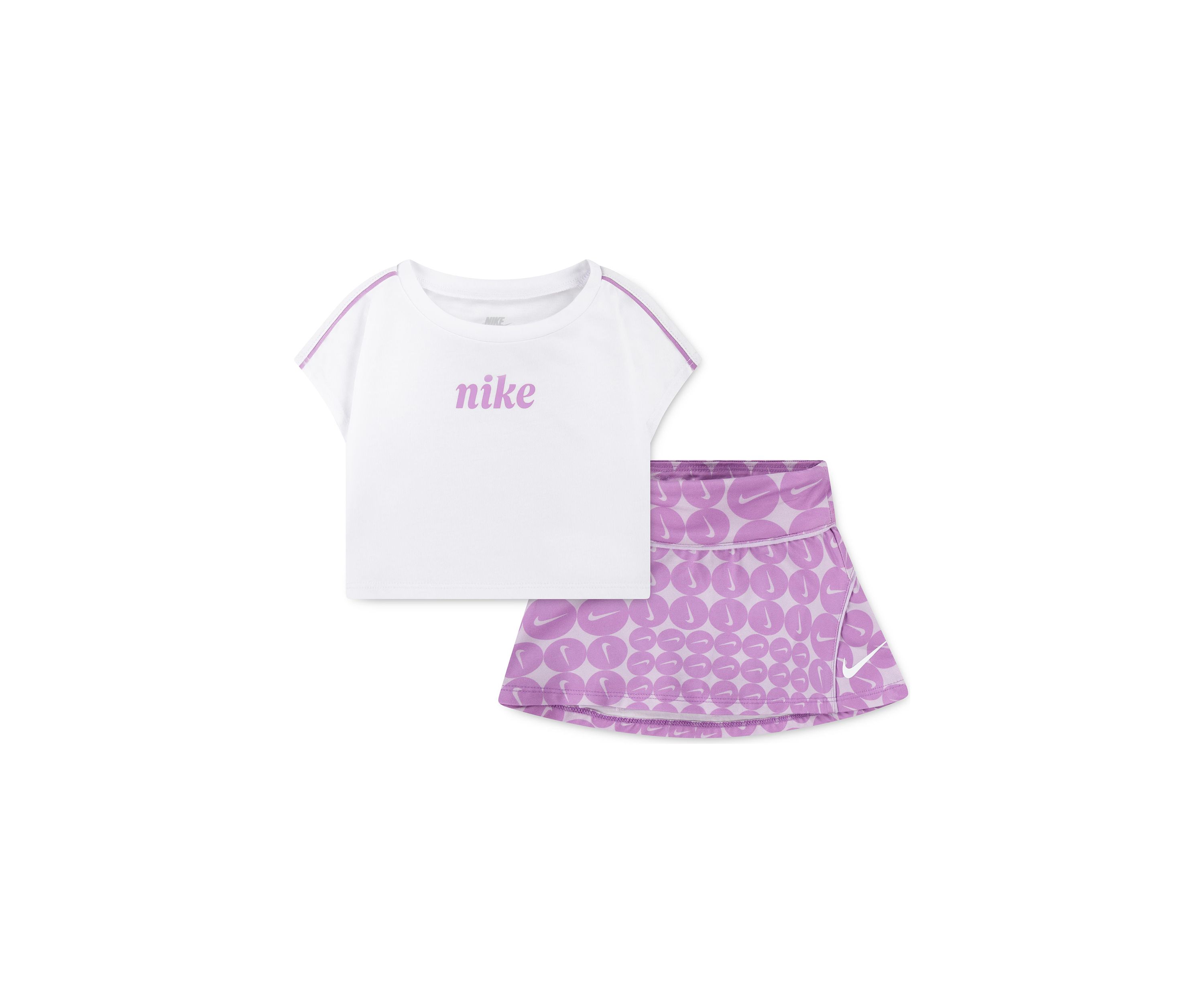 Baby Girls Drapey Jersey Skort Set