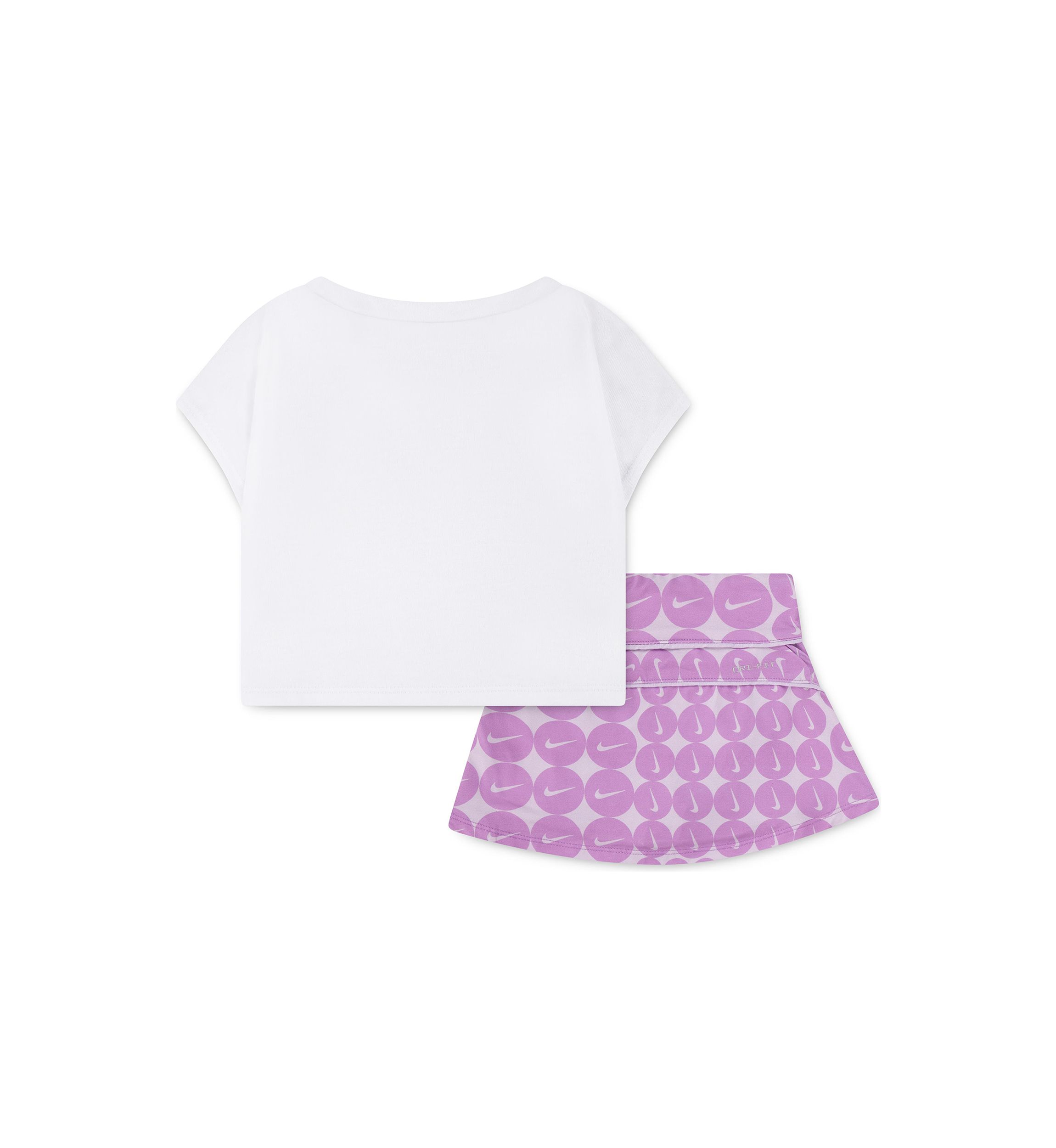 Baby Girls Drapey Jersey Skort Set