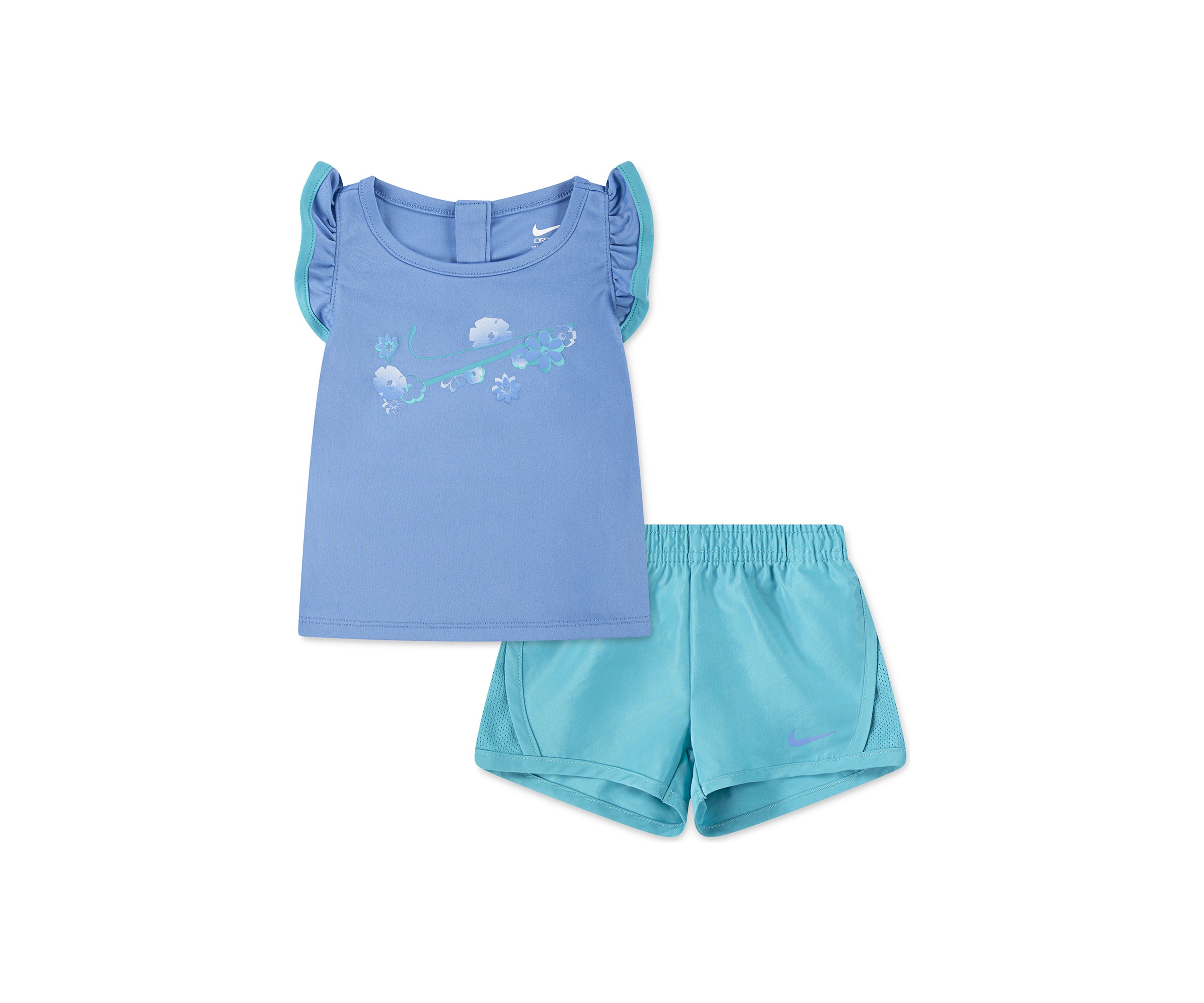Baby Girls DriFit Interlocked Shirt Set