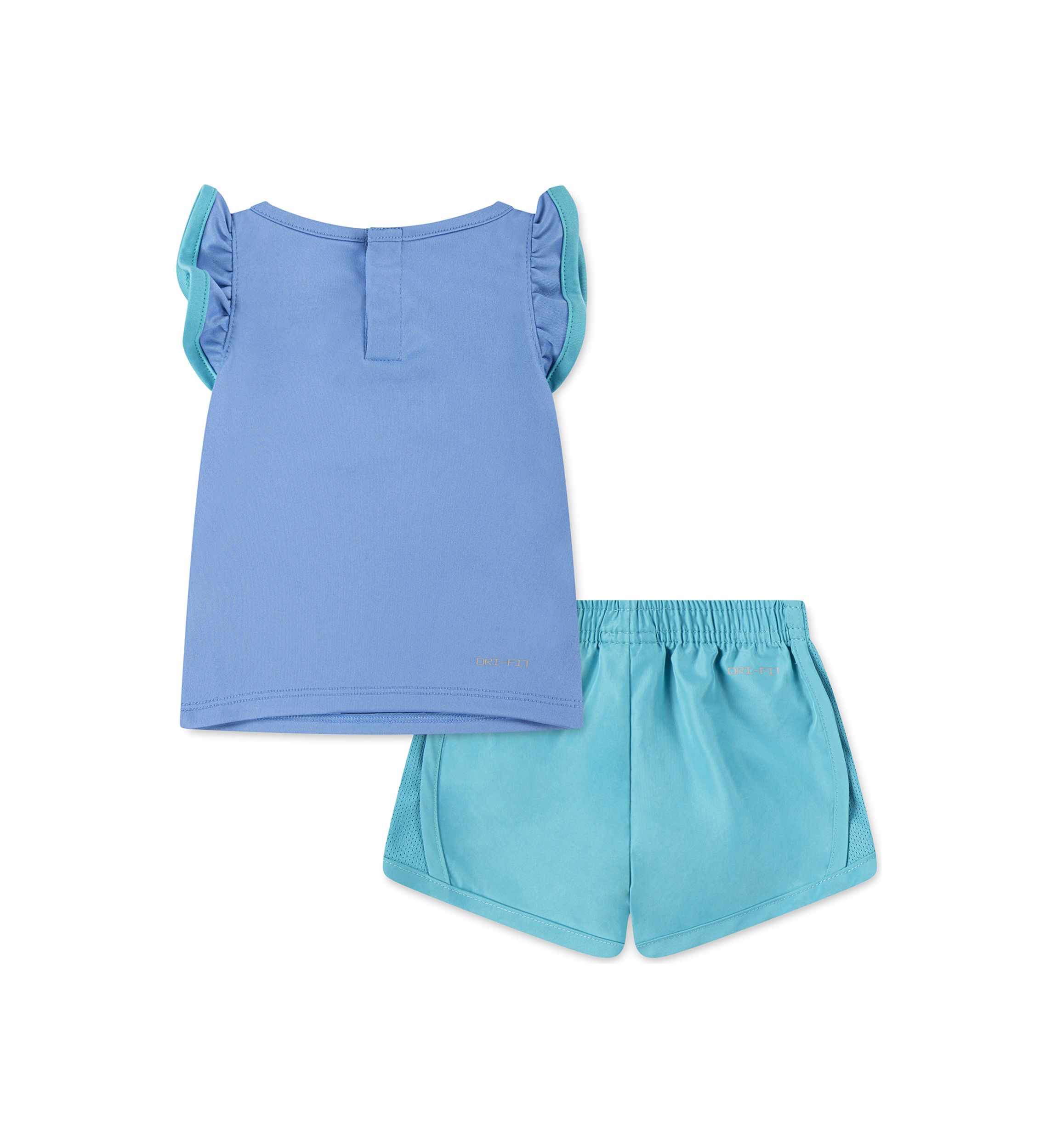 Baby Girls DriFit Interlocked Shirt Set