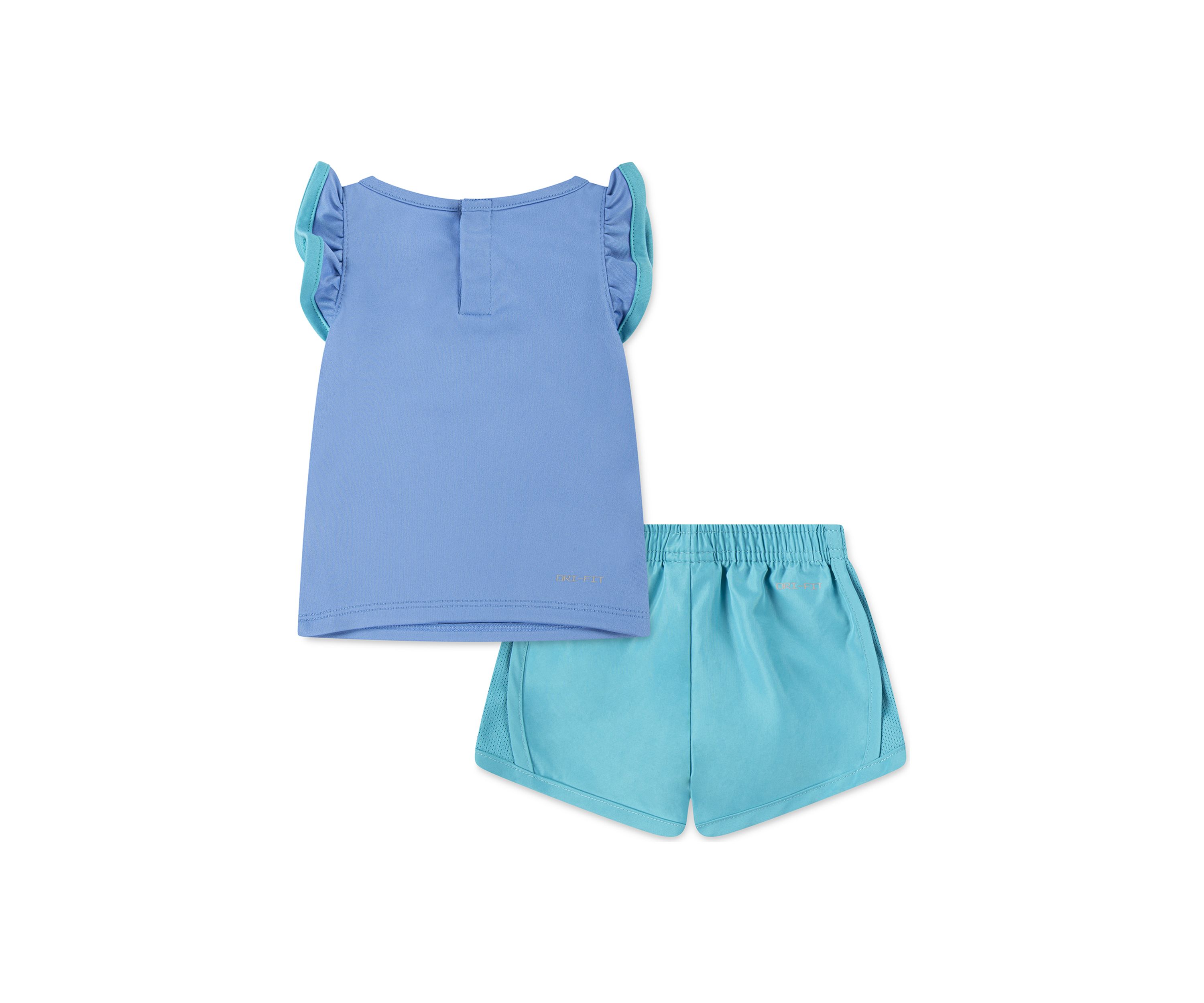 Baby Girls DriFit Interlocked Shirt Set