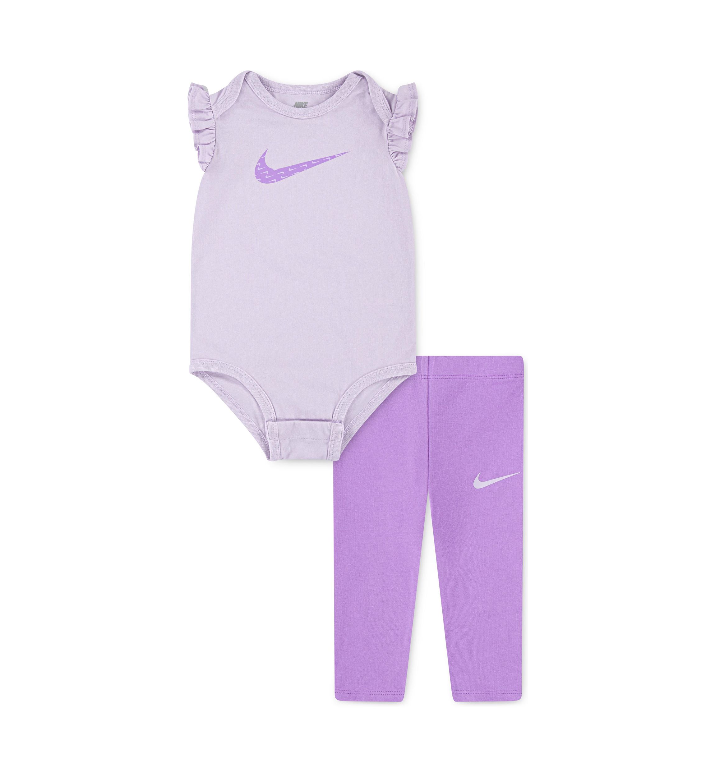 Baby Girls Cotton Stretch Bodysuit and Leggings