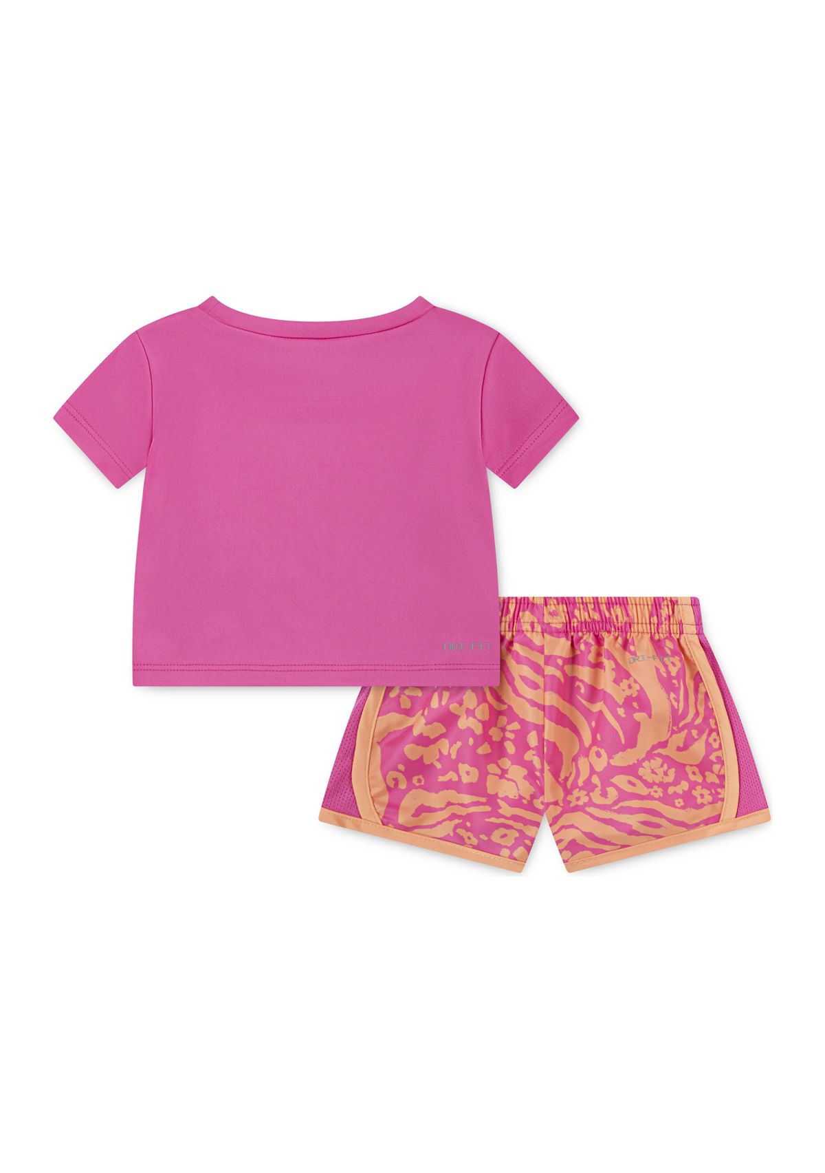 Baby Girls Printed T-Shirt and Shorts Set