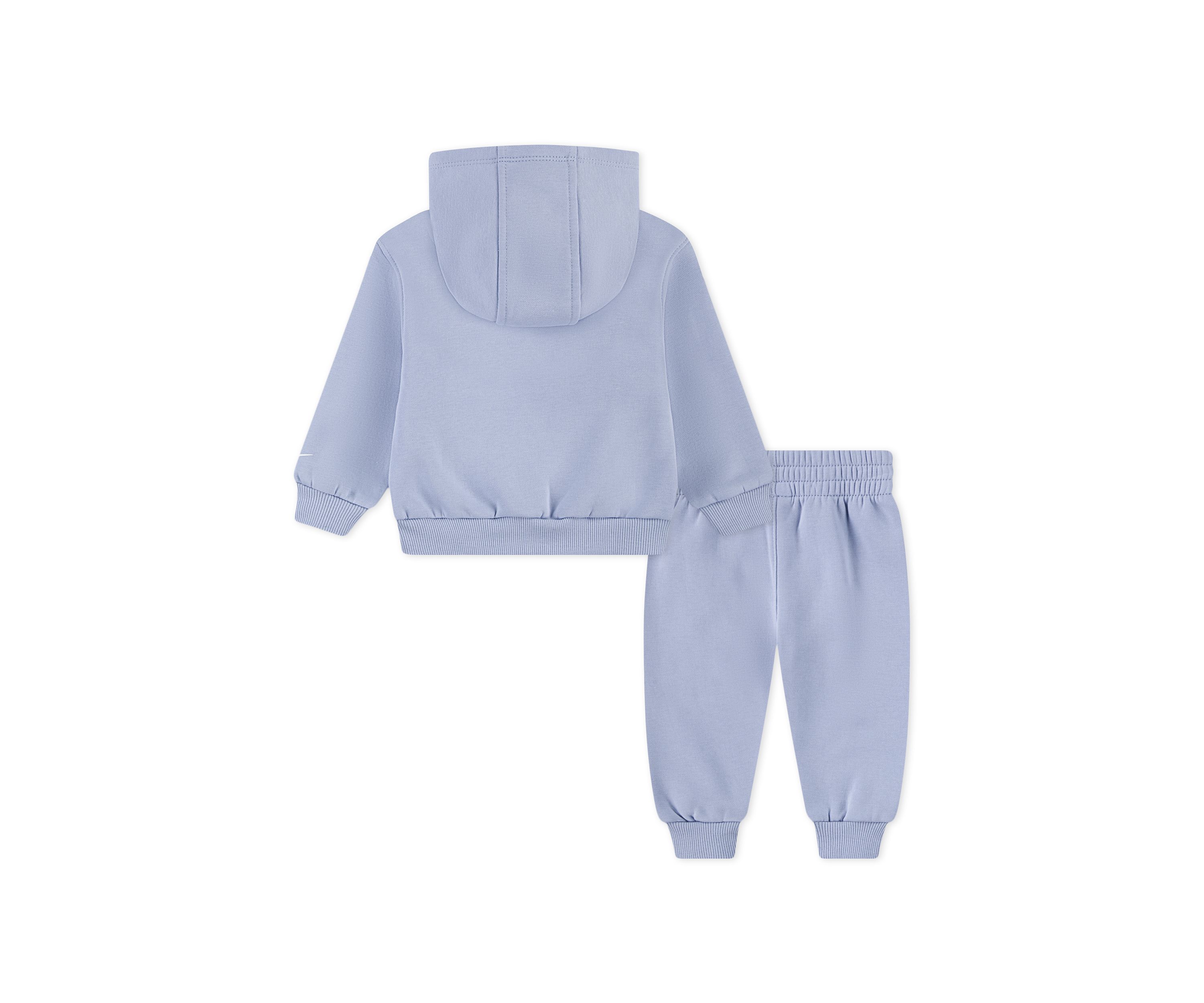Baby Girls Floral Futura Logo Hoodie and Joggers Set