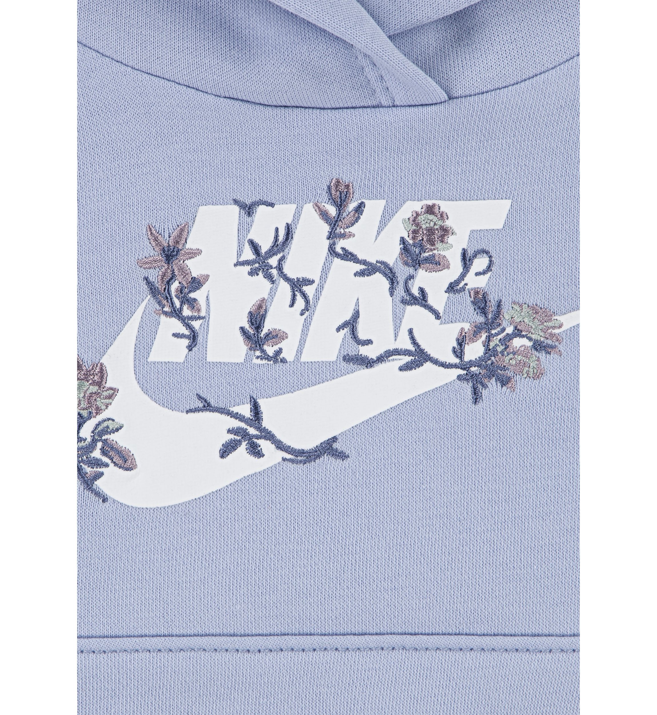 Baby Girls Floral Futura Logo Hoodie and Joggers Set