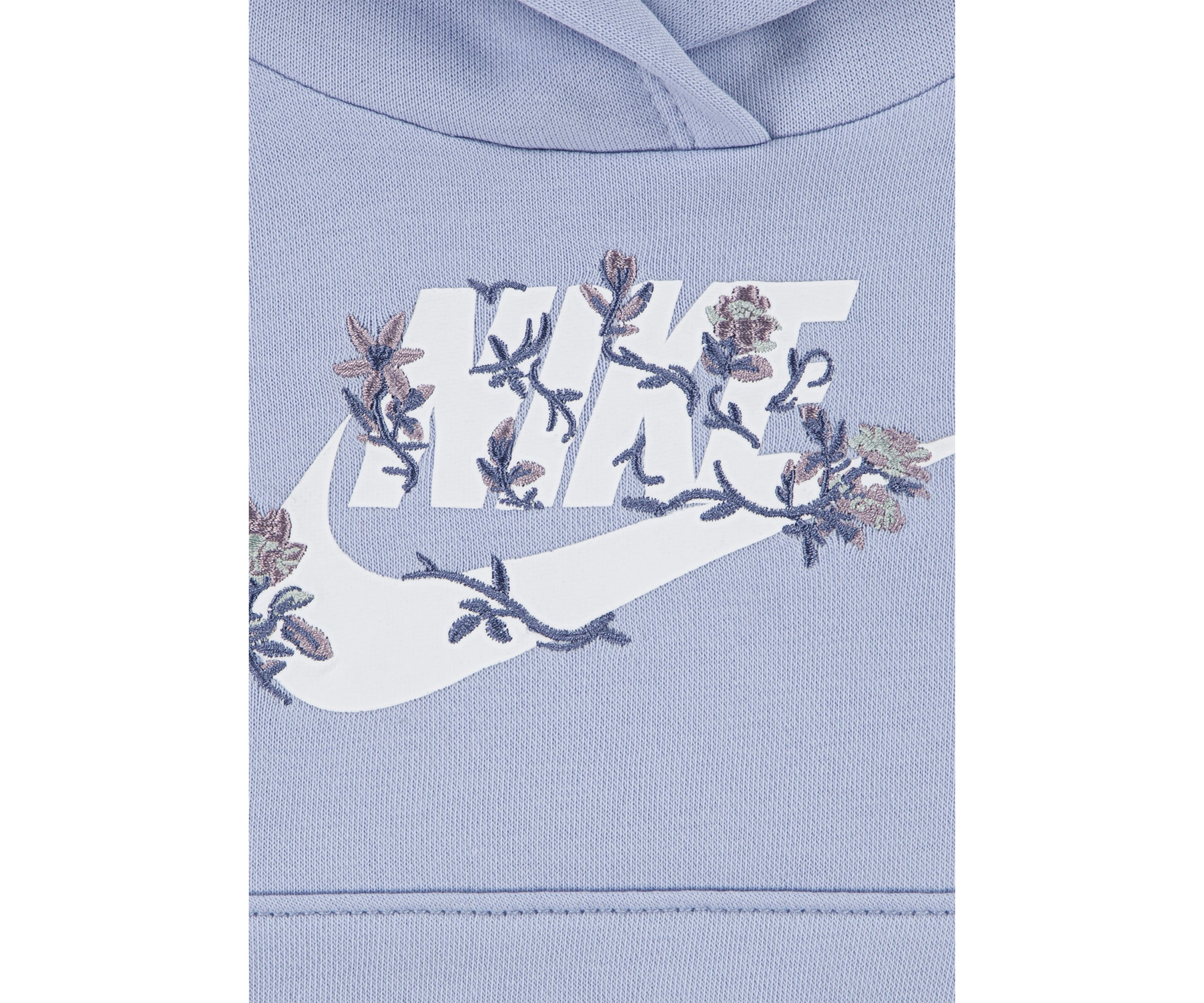 Baby Girls Floral Futura Logo Hoodie and Joggers Set