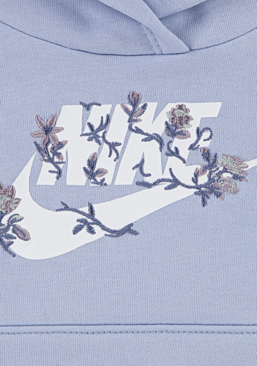 Baby Girls Floral Futura Logo Hoodie and Joggers Set
