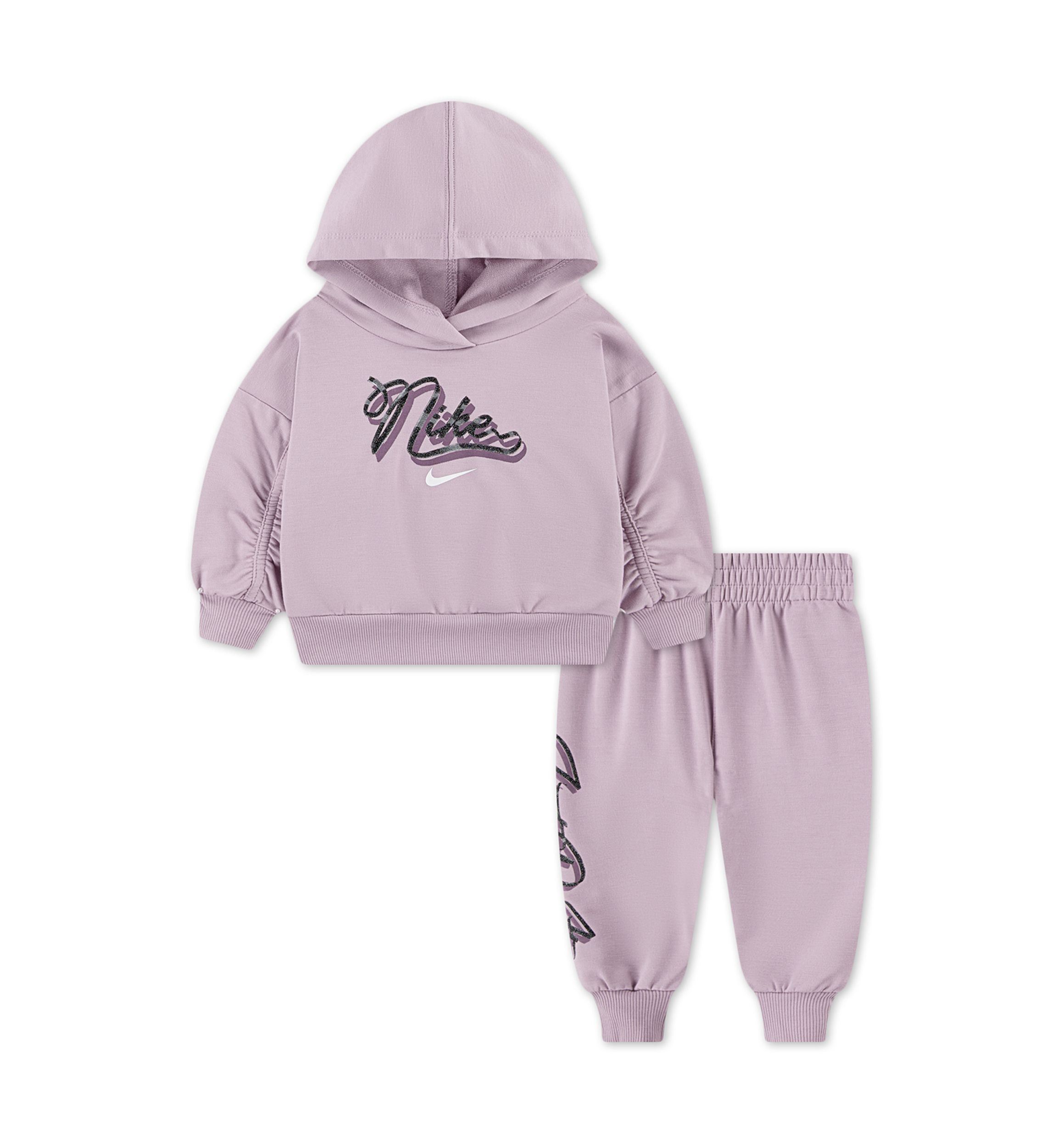 Baby Girls Swoosh Hoodie and Jogger Set 