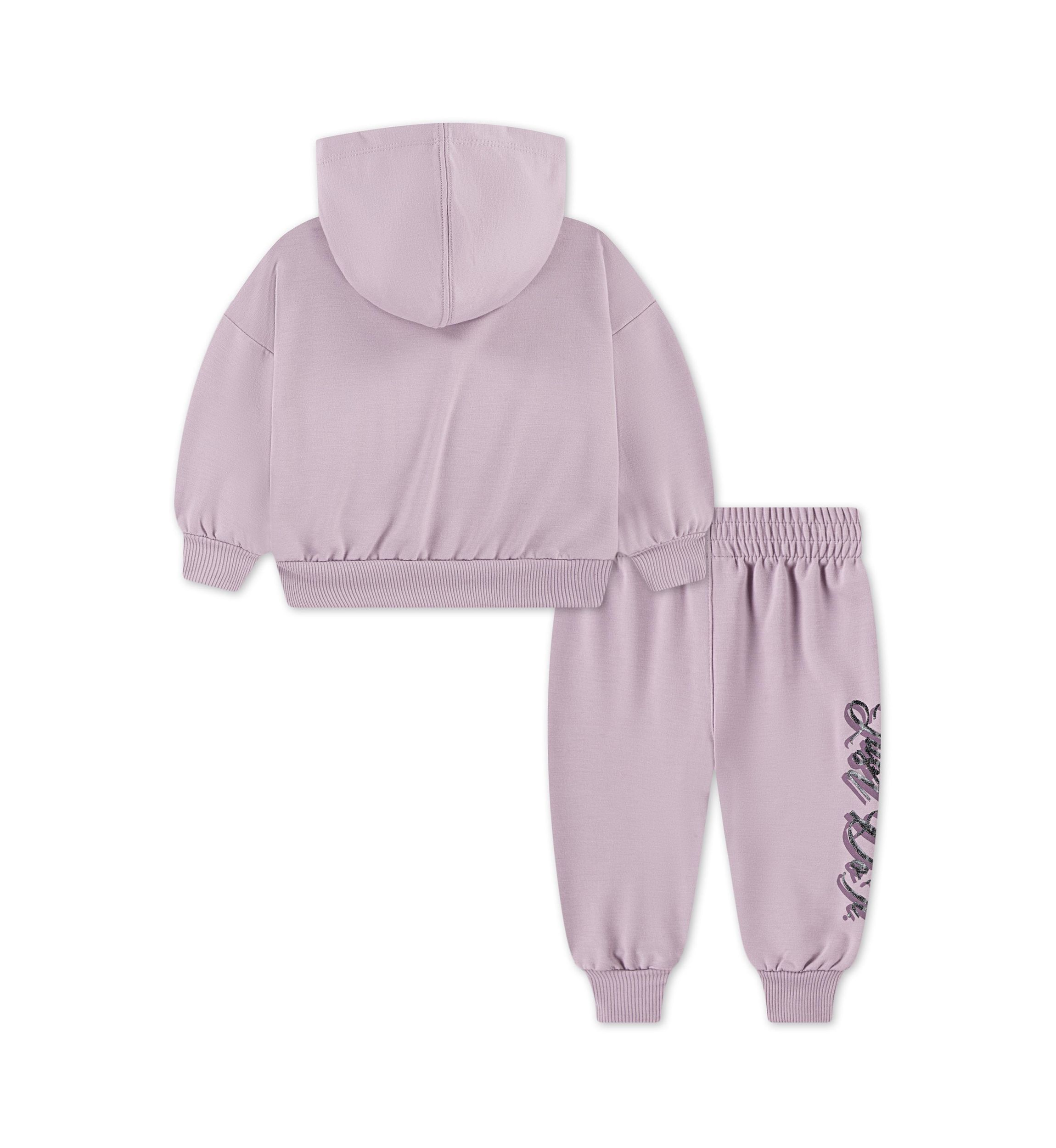 Baby Girls Swoosh Hoodie and Jogger Set 