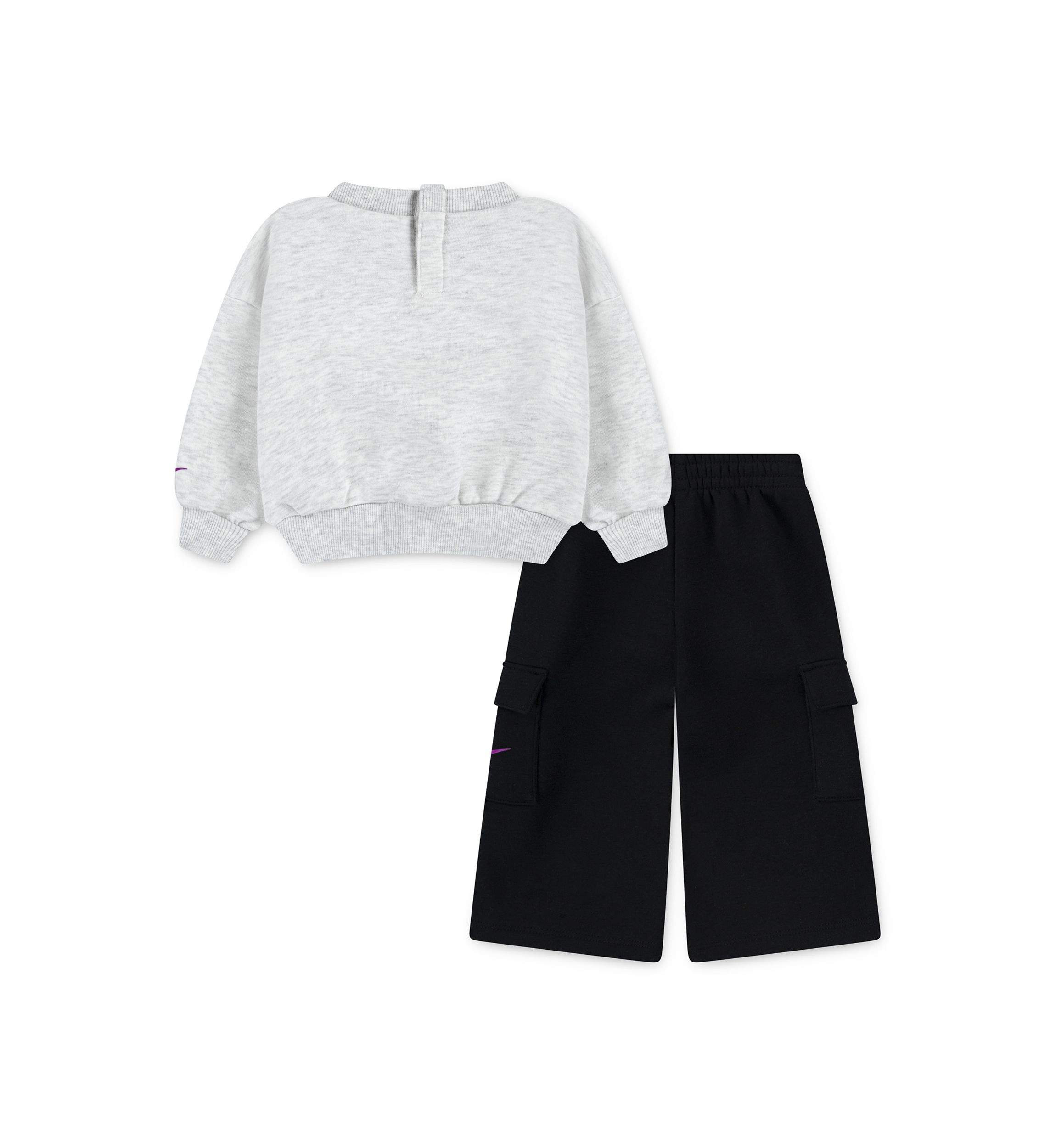Baby Girls Essentials Sweatshirt and Cargo Pants Set