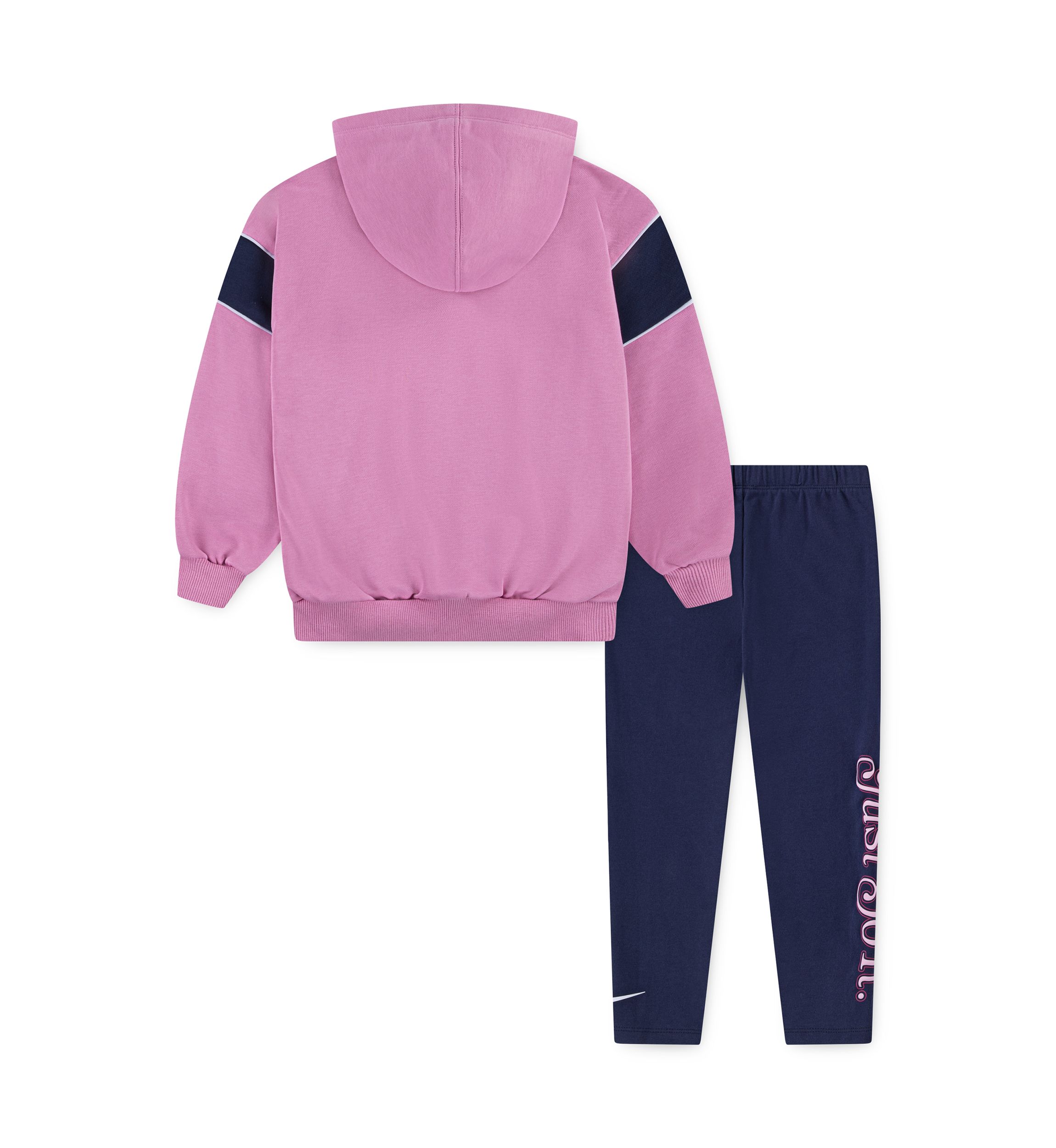 Baby Girls Varsity Prep Graphic Hoodie and Printed Leggings Set