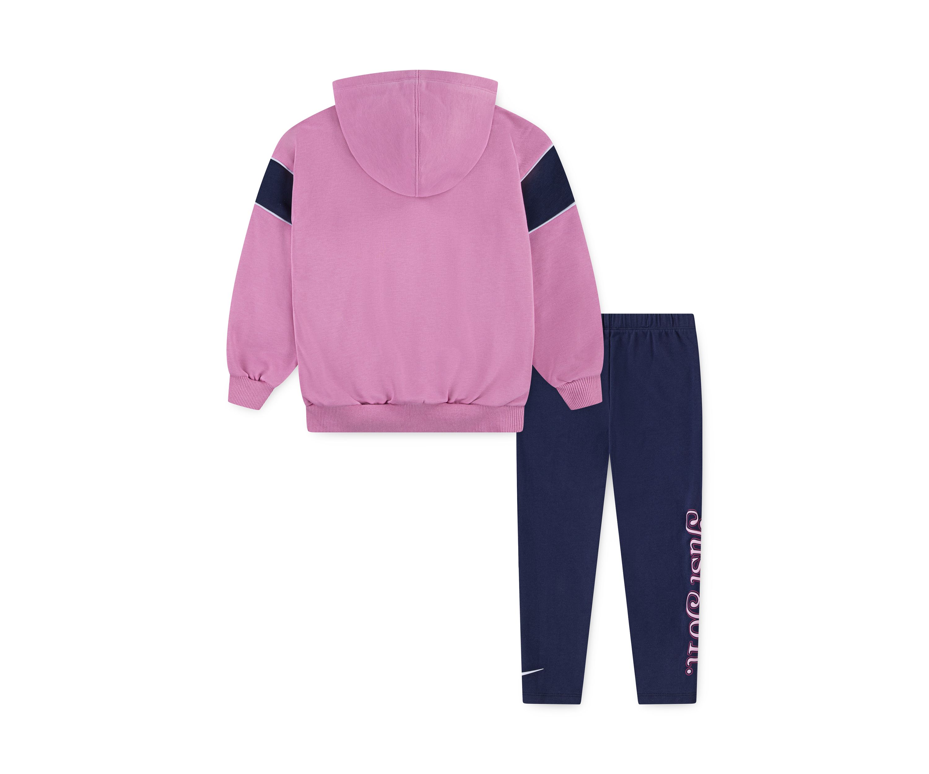 Baby Girls Varsity Prep Graphic Hoodie and Printed Leggings Set