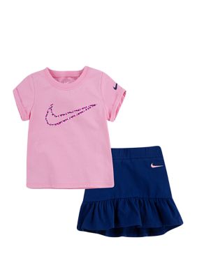 Nike Women's Two Piece Skirt Set