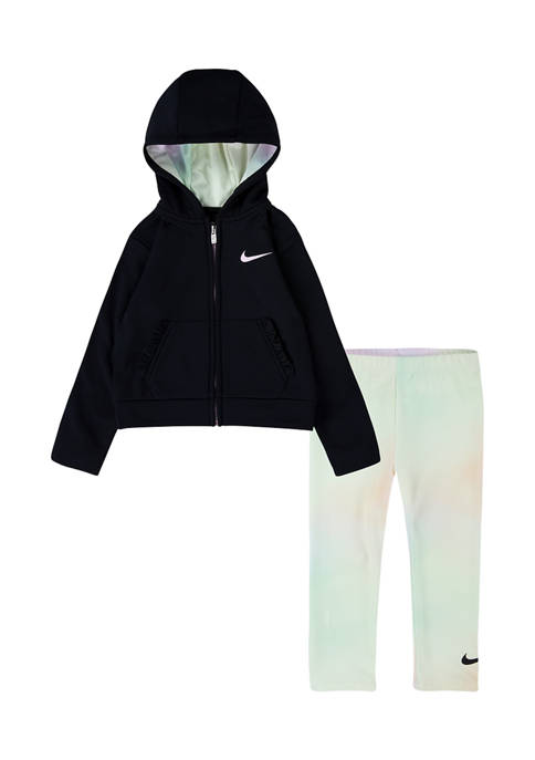 Nike® Toddler Girls Full Zip Thermal Hoodie and