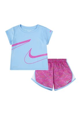 Nike DriFit Hot Pink Girls Pull On Athletic Shorts Size 4T